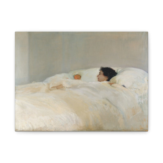 Mother by Joaquin Sorolla y Bastida Art Canvas Print — Serene Nursery Wall Decor