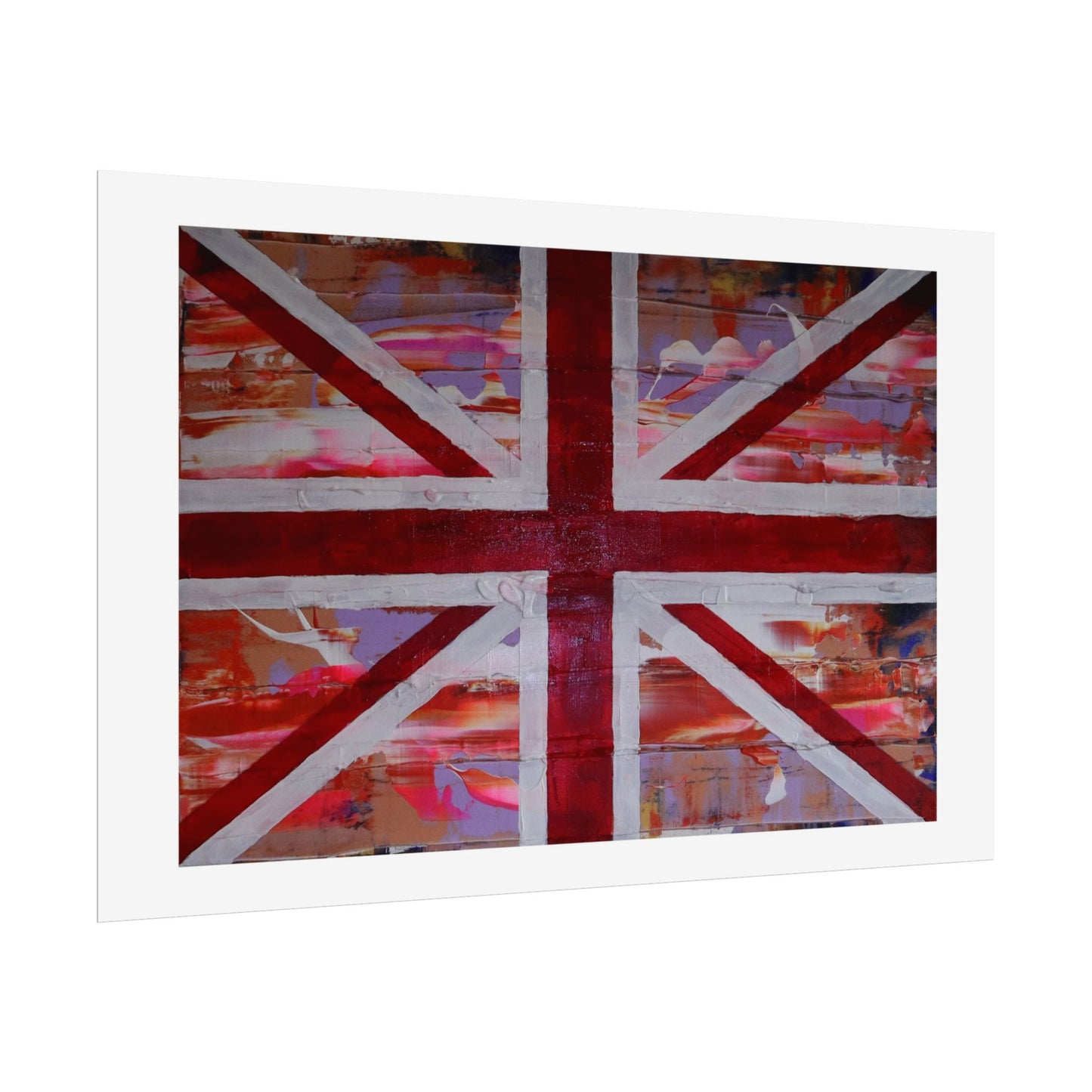 Union Jack is back! by Norman Barrett Wall Art Print