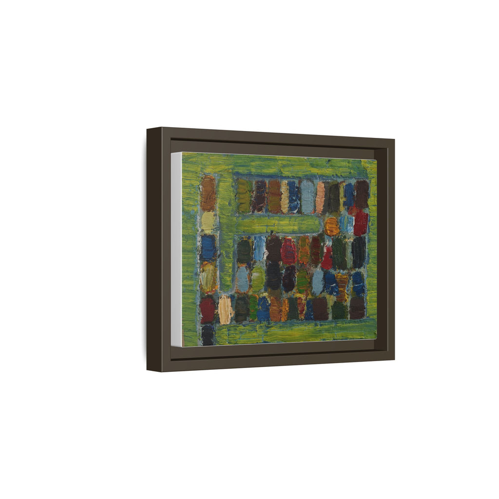 JMC-1970-3 by Jean-Michel Coulon Matte Canvas Framed Wall Art Print