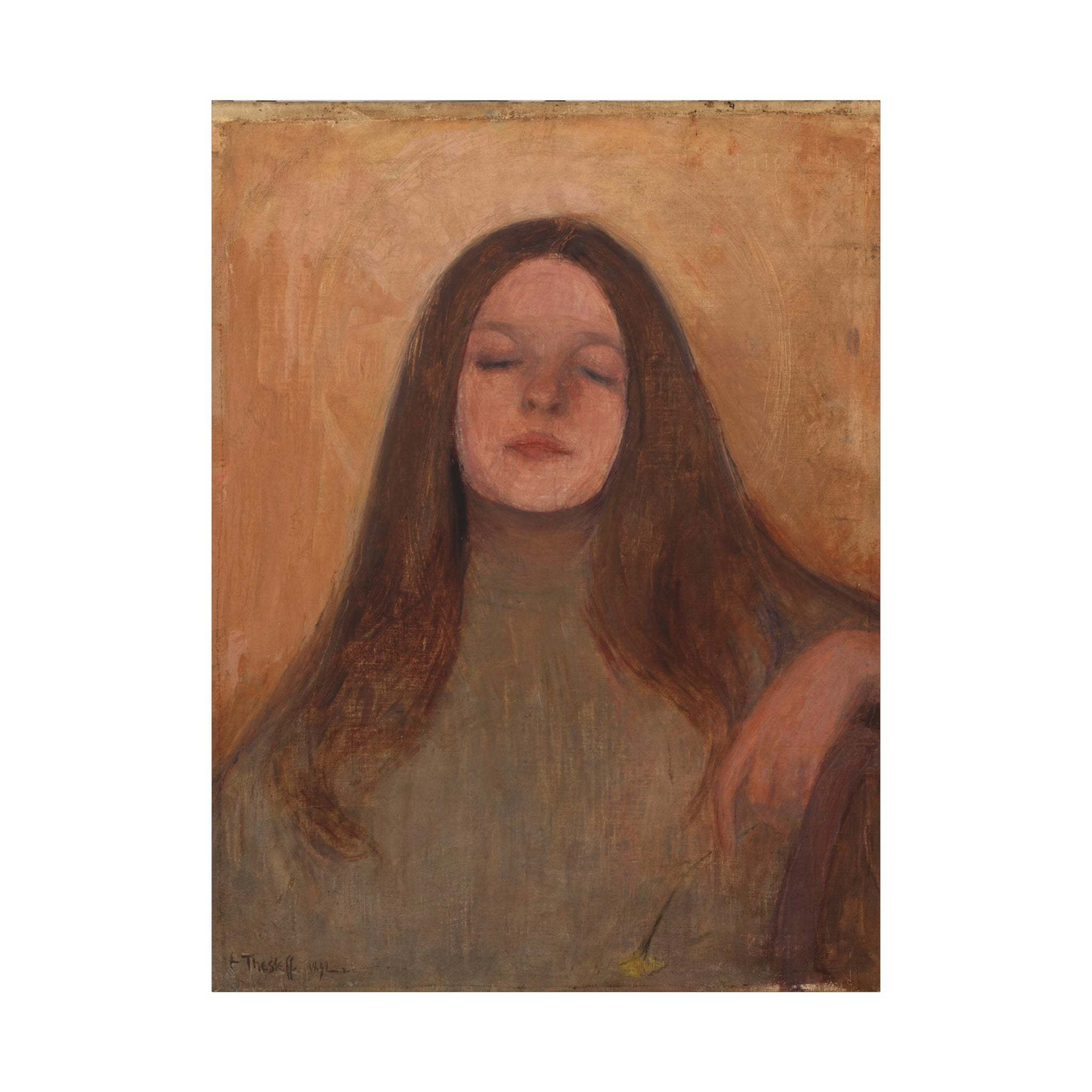 Thyra Elisabeth by Ellen Thesleff Matte Canvas Wall Art Print