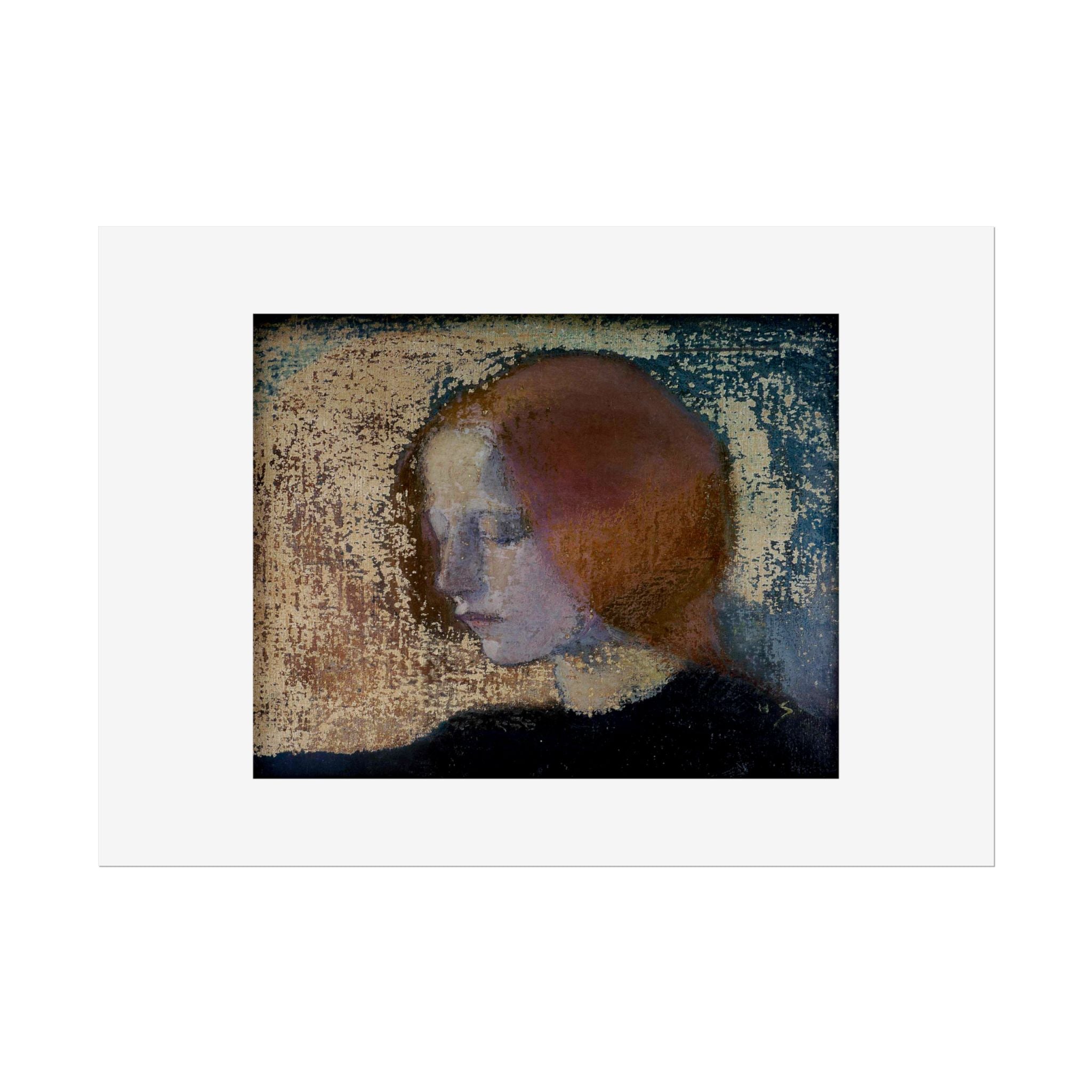 Fragment by Helena Schjerfbeck Wall Art Print