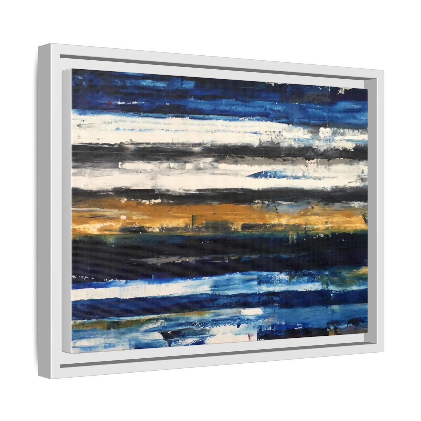 Tiny Buddha by Todd Williamson Framed Matte Canvas Abstract  Wall Art