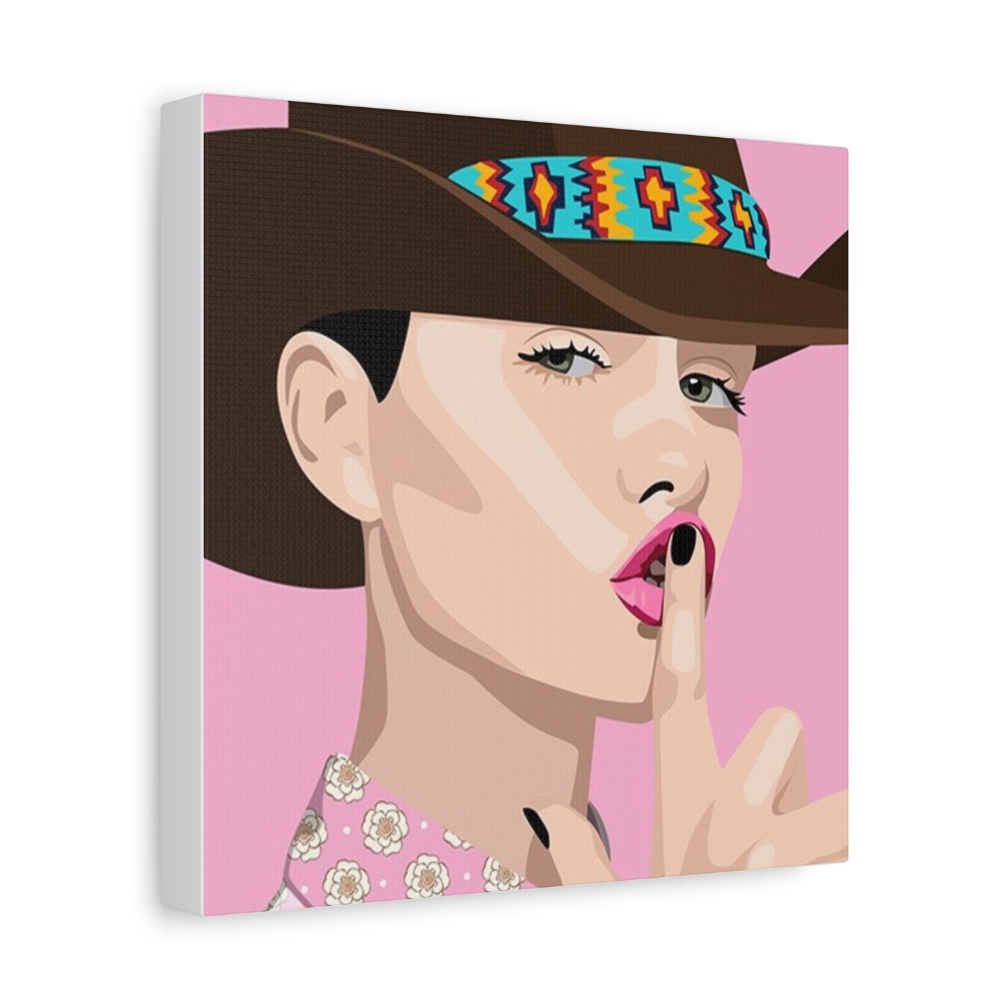 Vivid 63 by Orit Fuchs Canvas Wall Art Matte Stretched