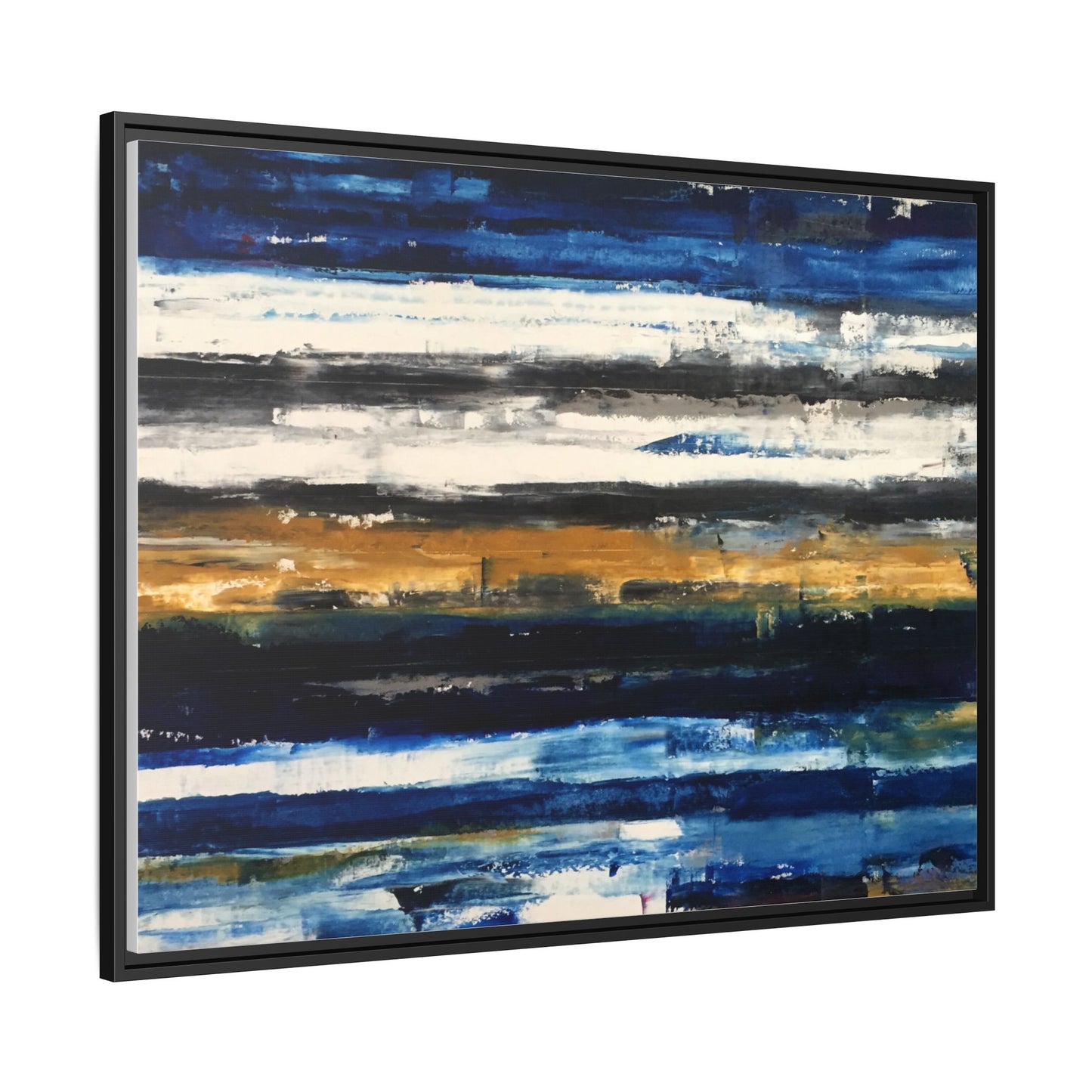 Tiny Buddha by Todd Williamson Framed Matte Canvas Abstract  Wall Art
