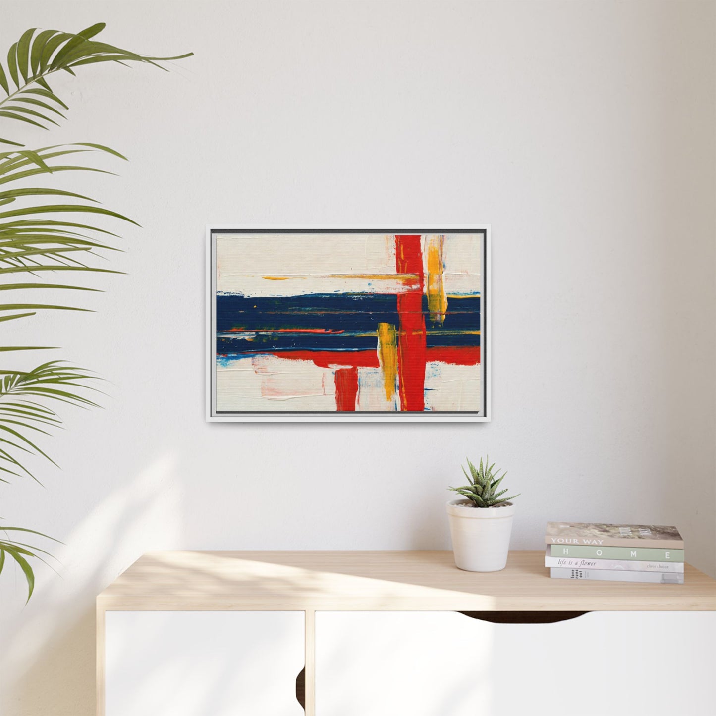 Matte Canvas, Framed (Multi-color)