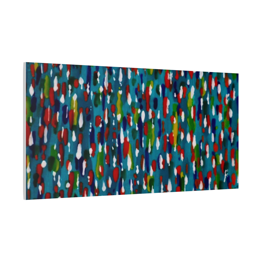 Colours Of The Soul Reflecting On Water by Ariel Chavarro Avila Matte Canvas Wall Art