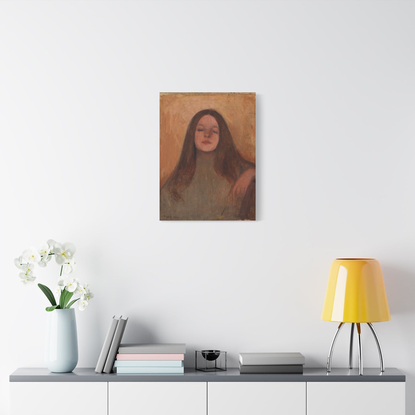 Thyra Elisabeth by Ellen Thesleff Matte Canvas Wall Art Print