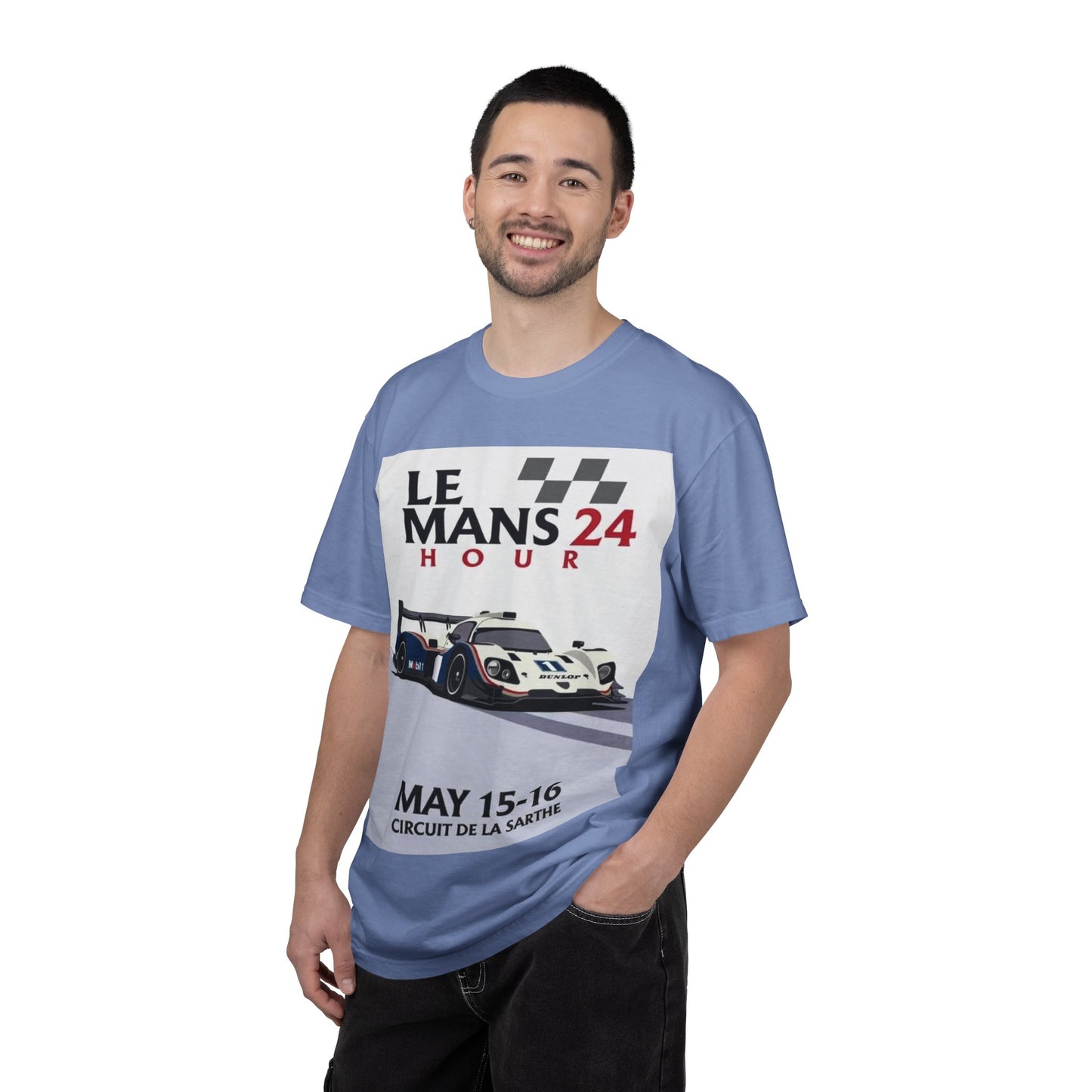 Le Mans 24 Hour Racing Poster T-Shirt — May 15-16 Circuit de la Sarthe