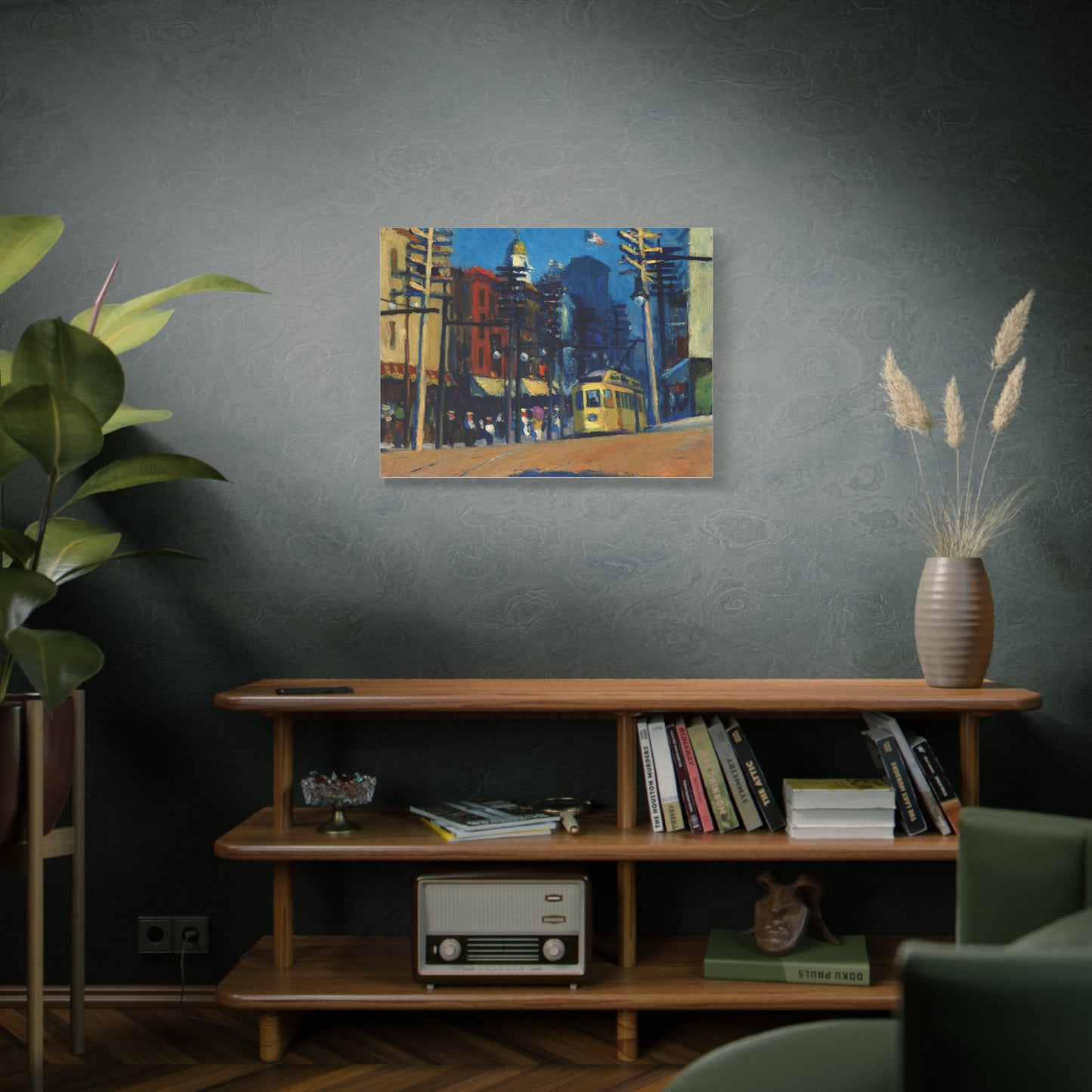 Yonkers by Edward Hopper Matte Canvas Wall Art Print