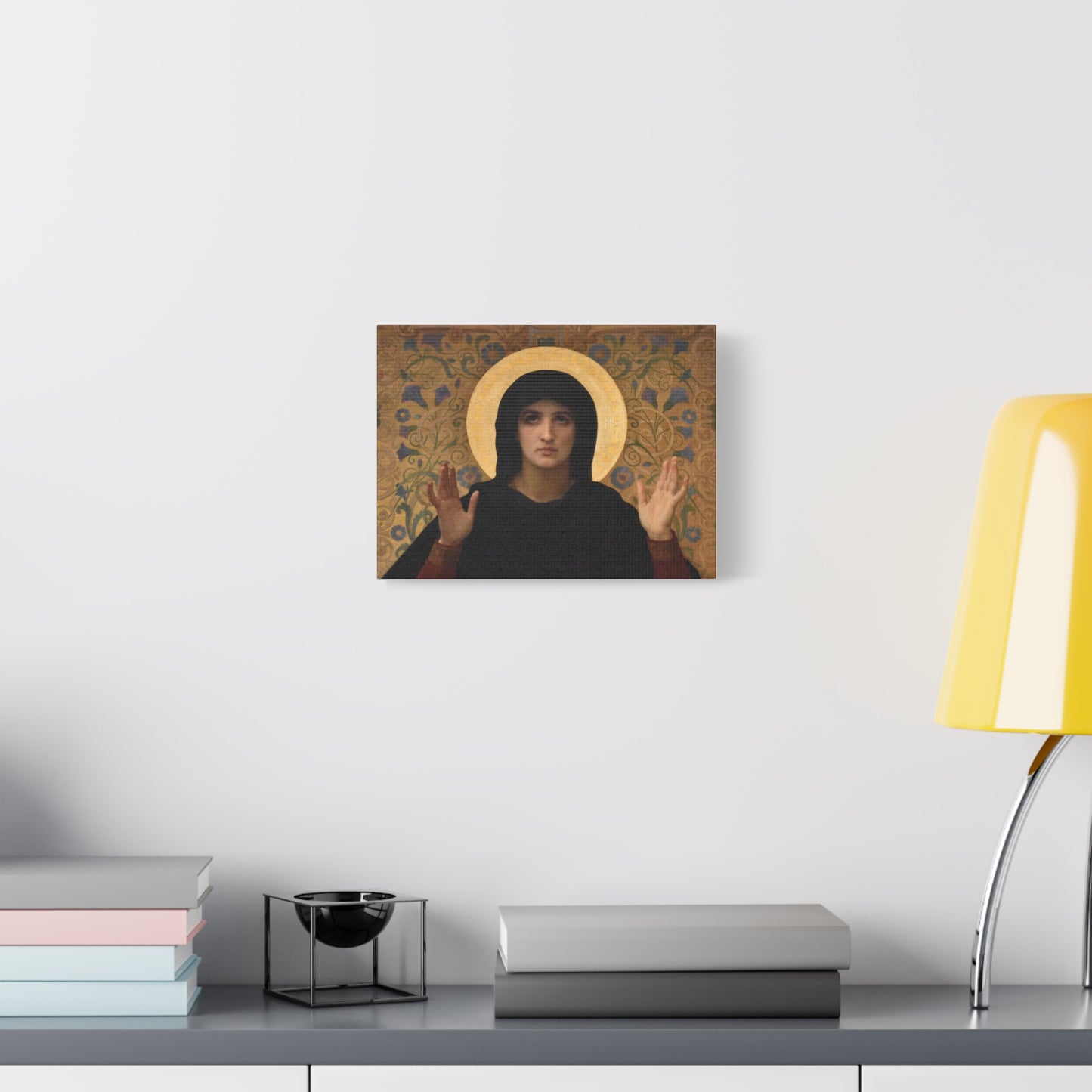 La Vierge consolatrice by William Adolphe Bouguereau Matte Stretched Wall Art