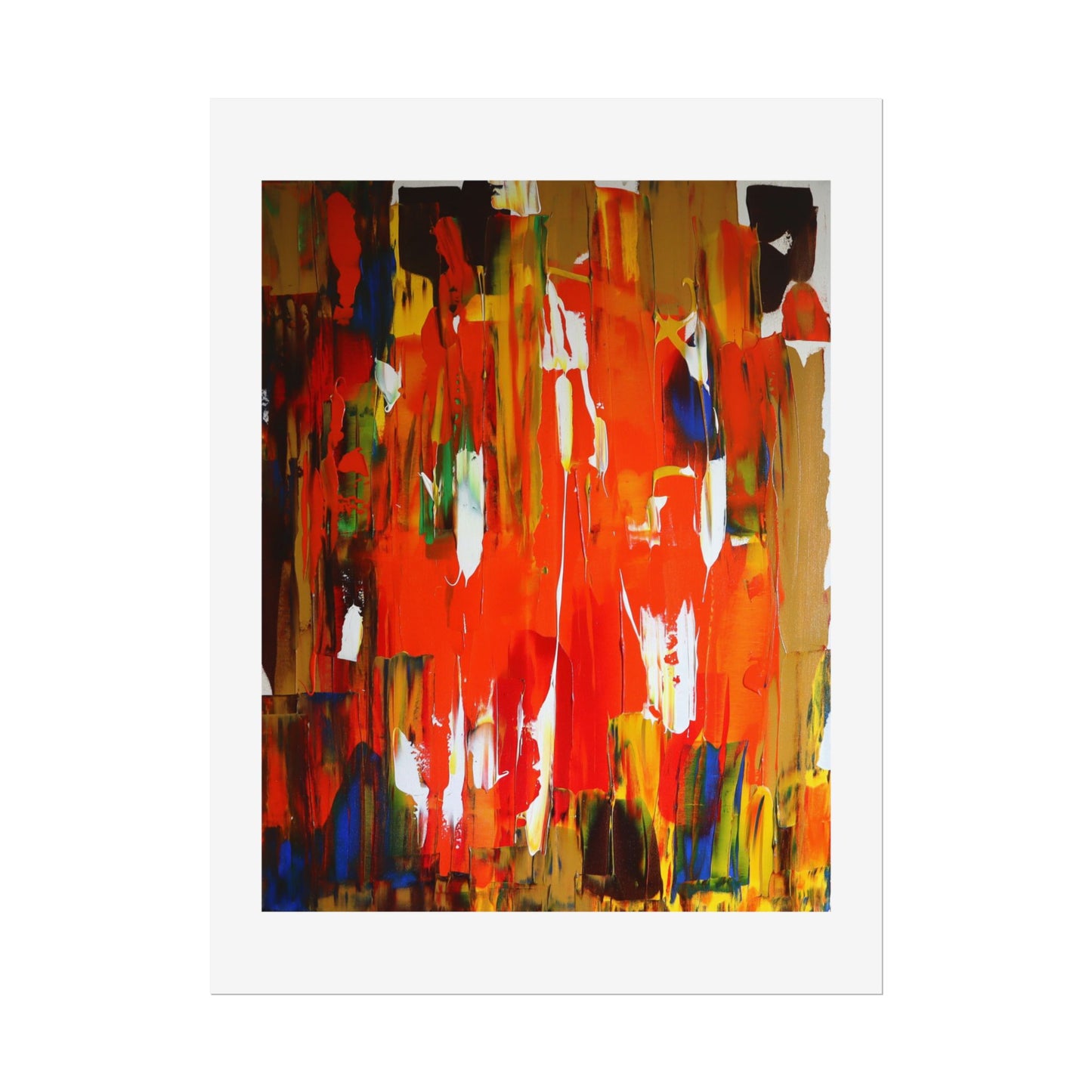 Burn baby burn by Norman Barrett Wall Art Print