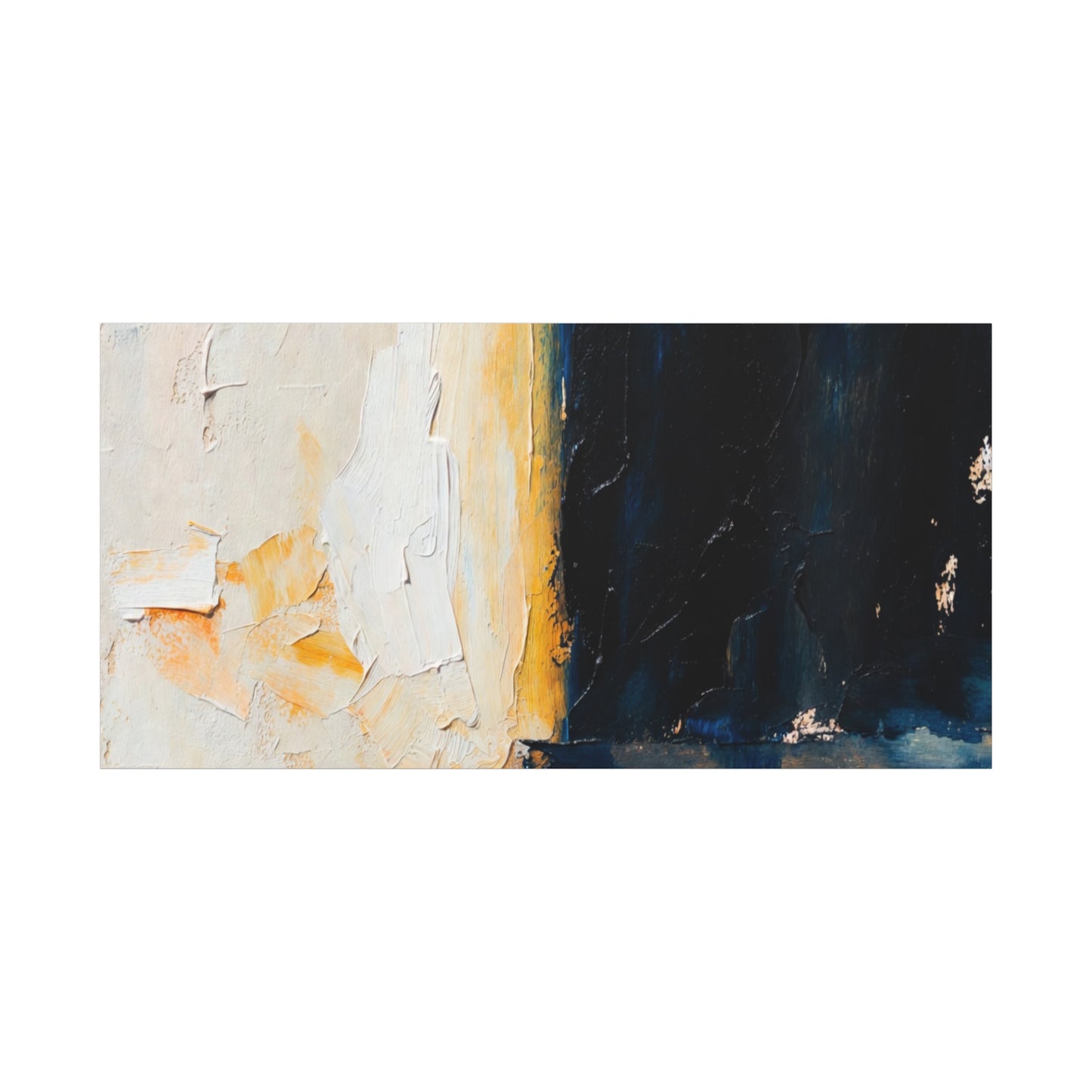 Abstract Coastal Light Matte Canvas Print — Stretched 1.25"