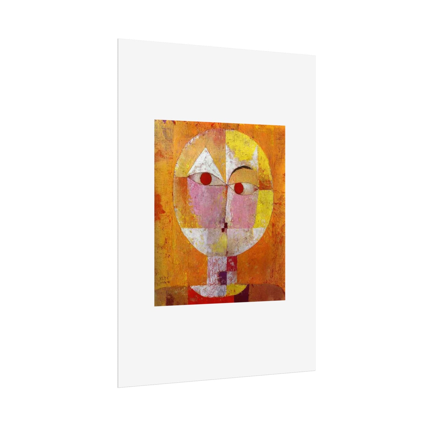 Senecio II by Paul Klee Wall Art Print