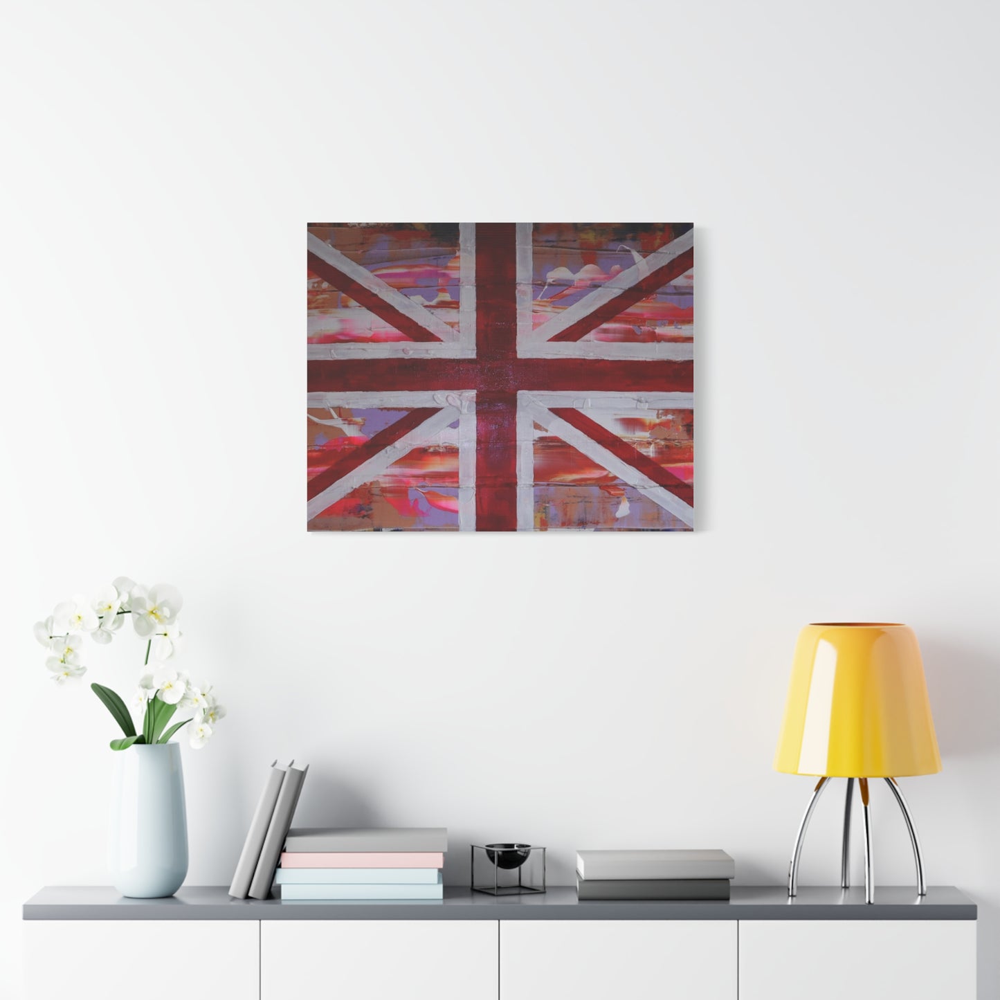 Union Jack is back! by Norman Barrett Matte Canvas Wall Art