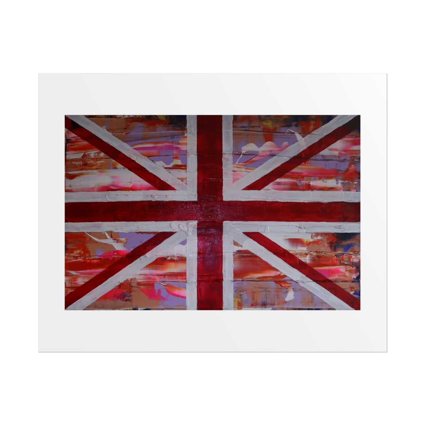 Union Jack is back! by Norman Barrett Wall Art Print