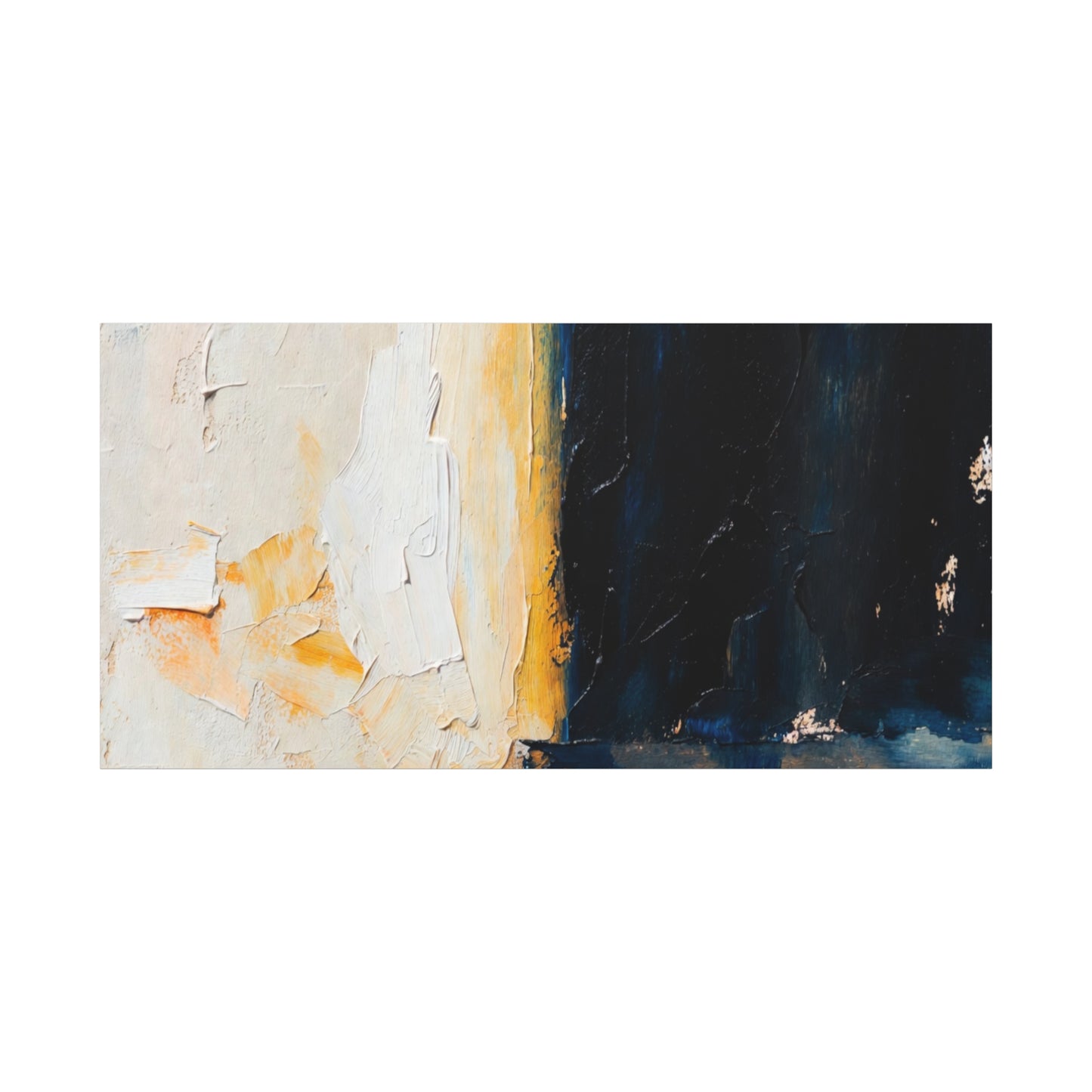 Abstract Coastal Light Matte Canvas Print — Stretched 1.25"
