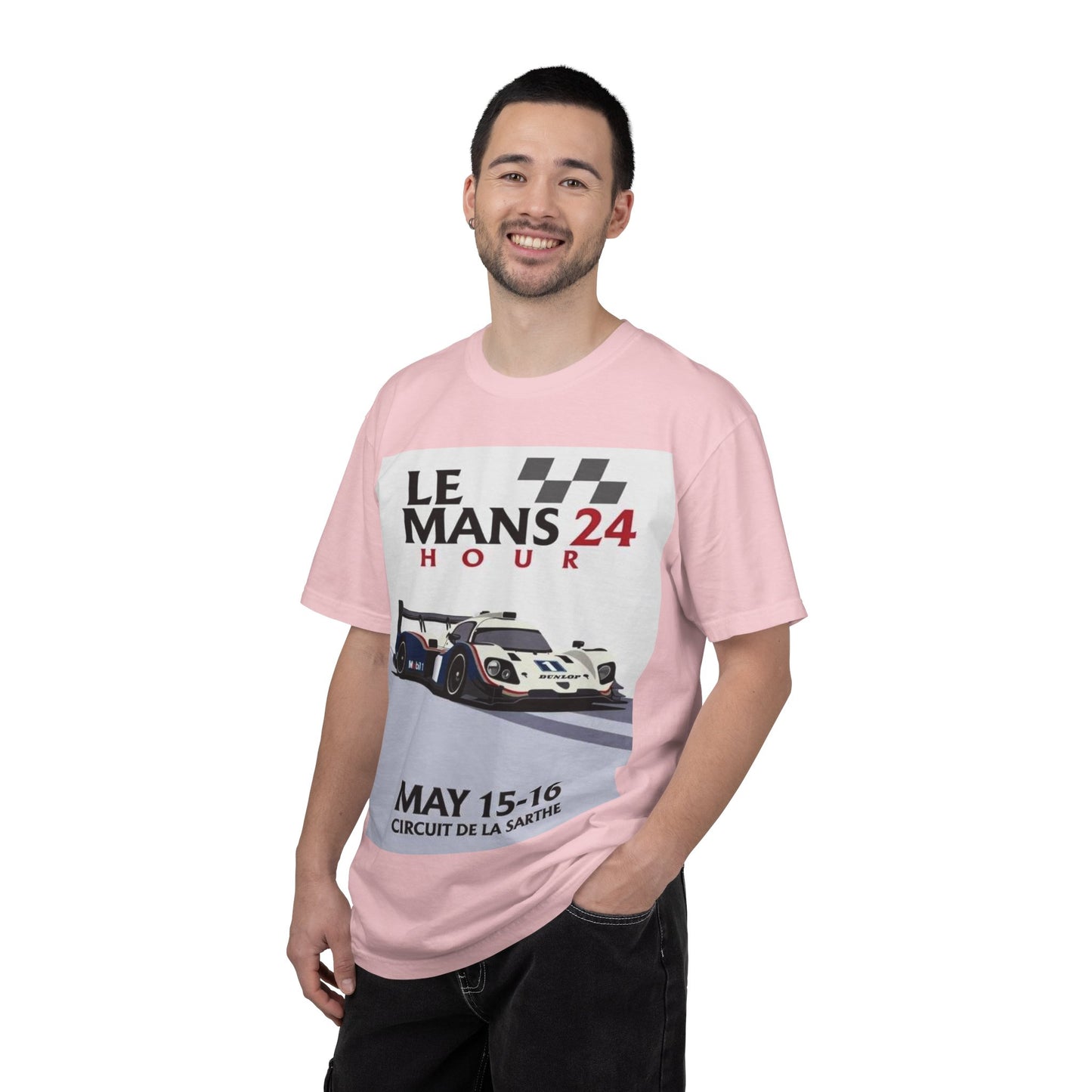 Le Mans 24 Hour Racing Poster T-Shirt — May 15-16 Circuit de la Sarthe