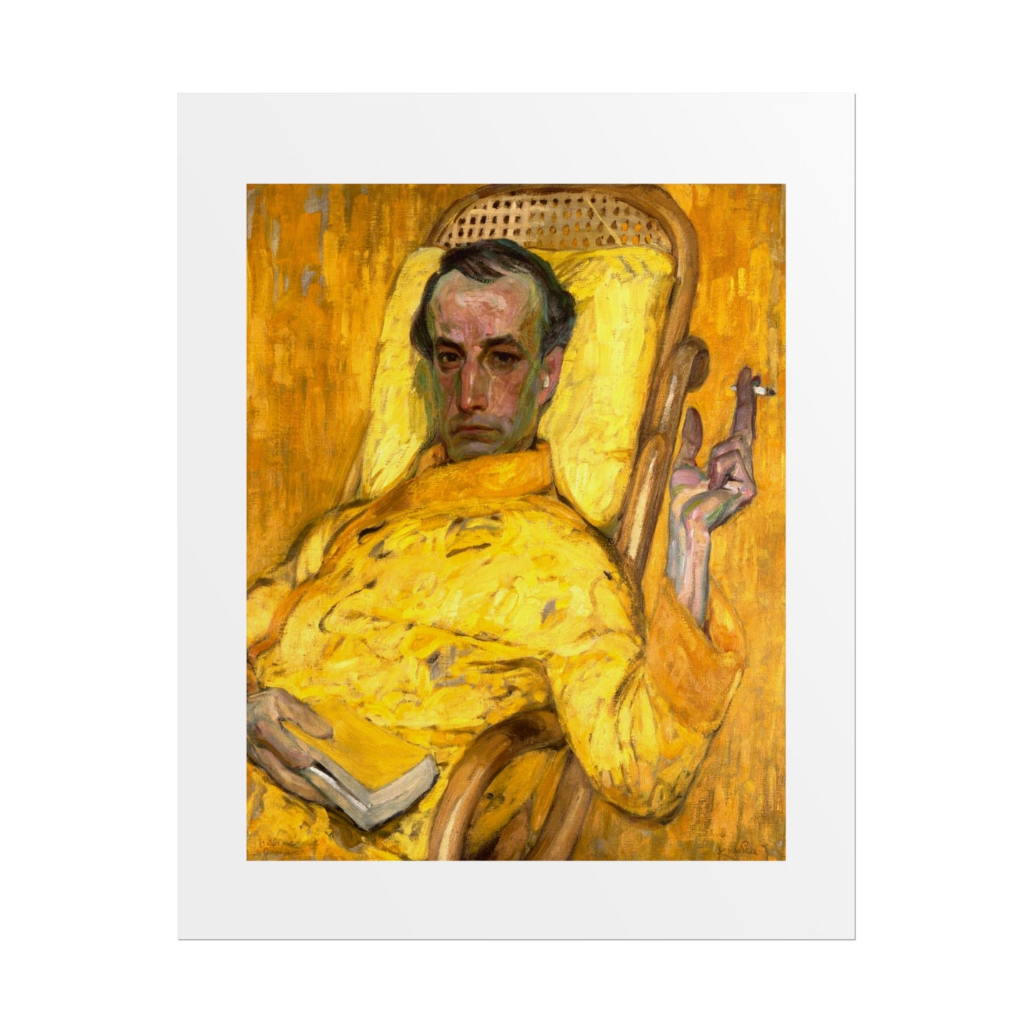 The Yellow Scale by František Kupka Wall Art Print