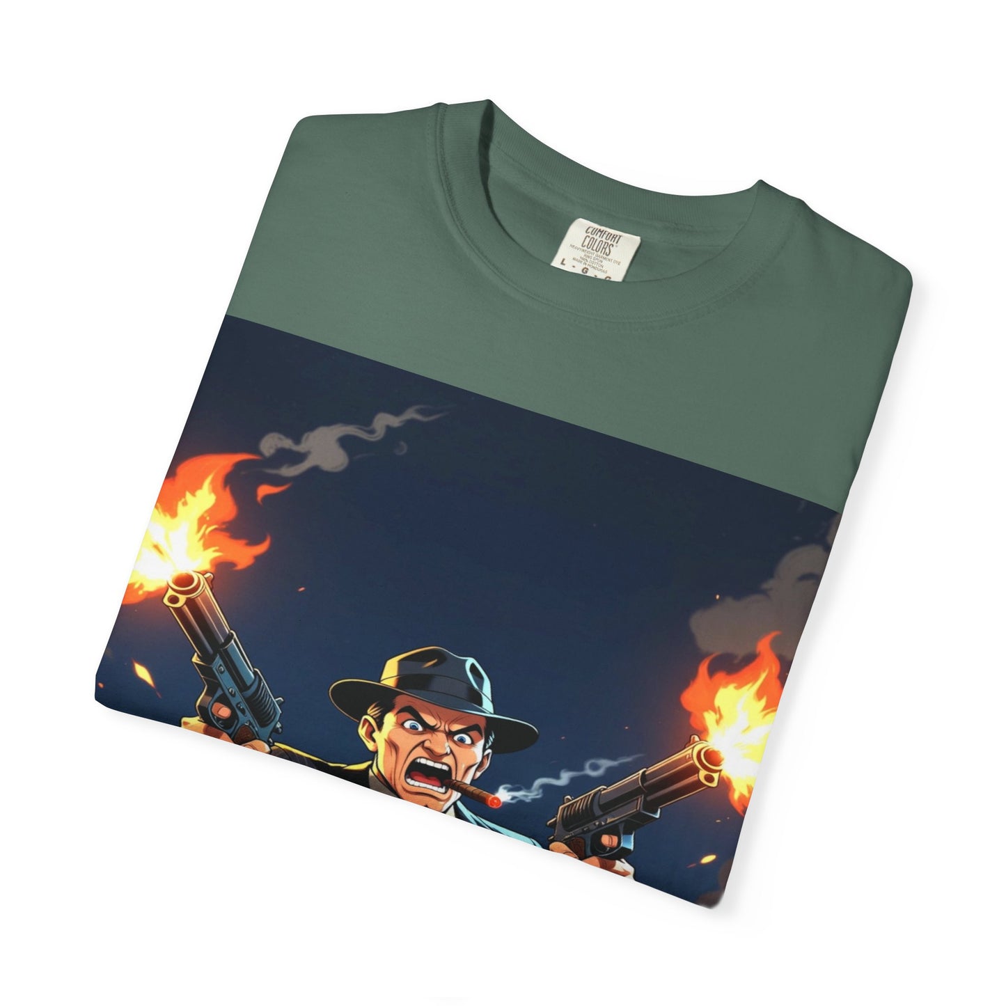 Gangster T‑Shirt — Vintage Outlaw Graphic Tee