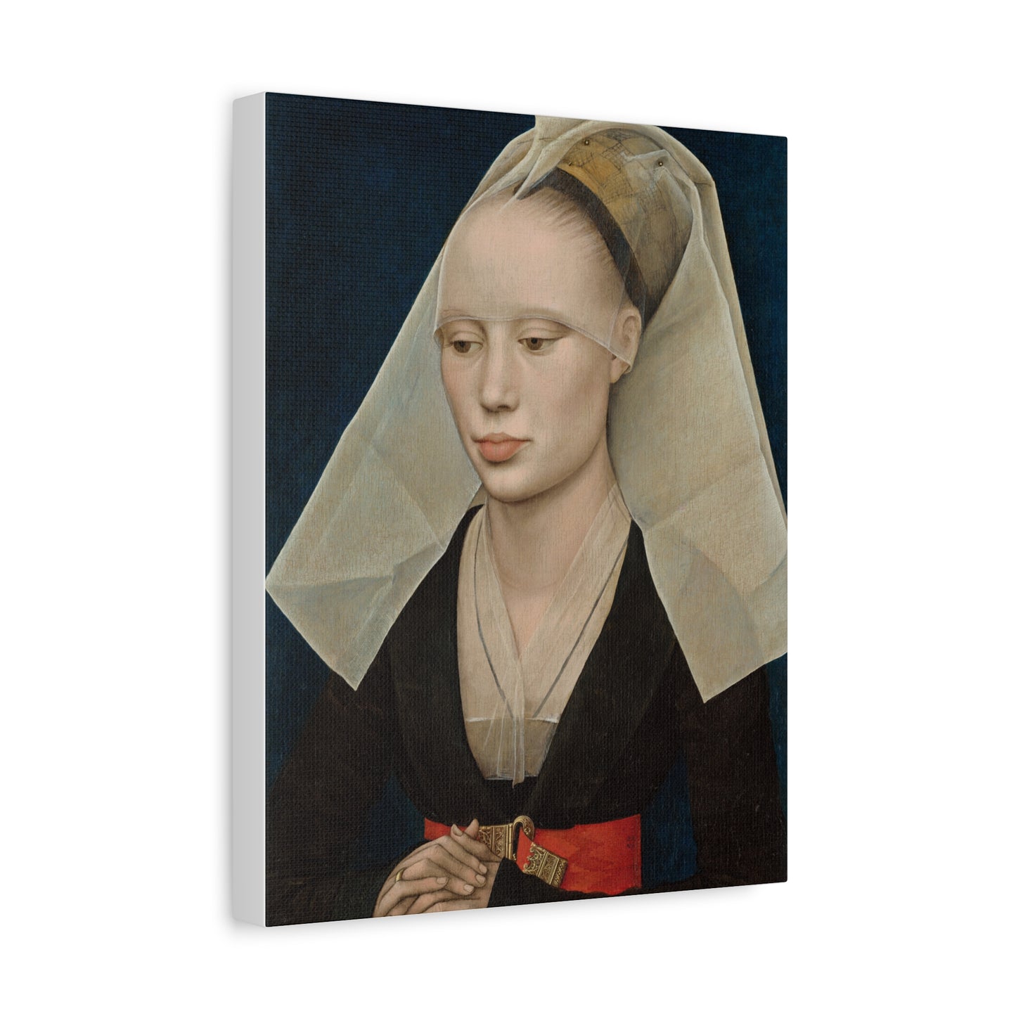 Portrait of a Lady by Rogier van der Weyden Matte Canvas Wall Art