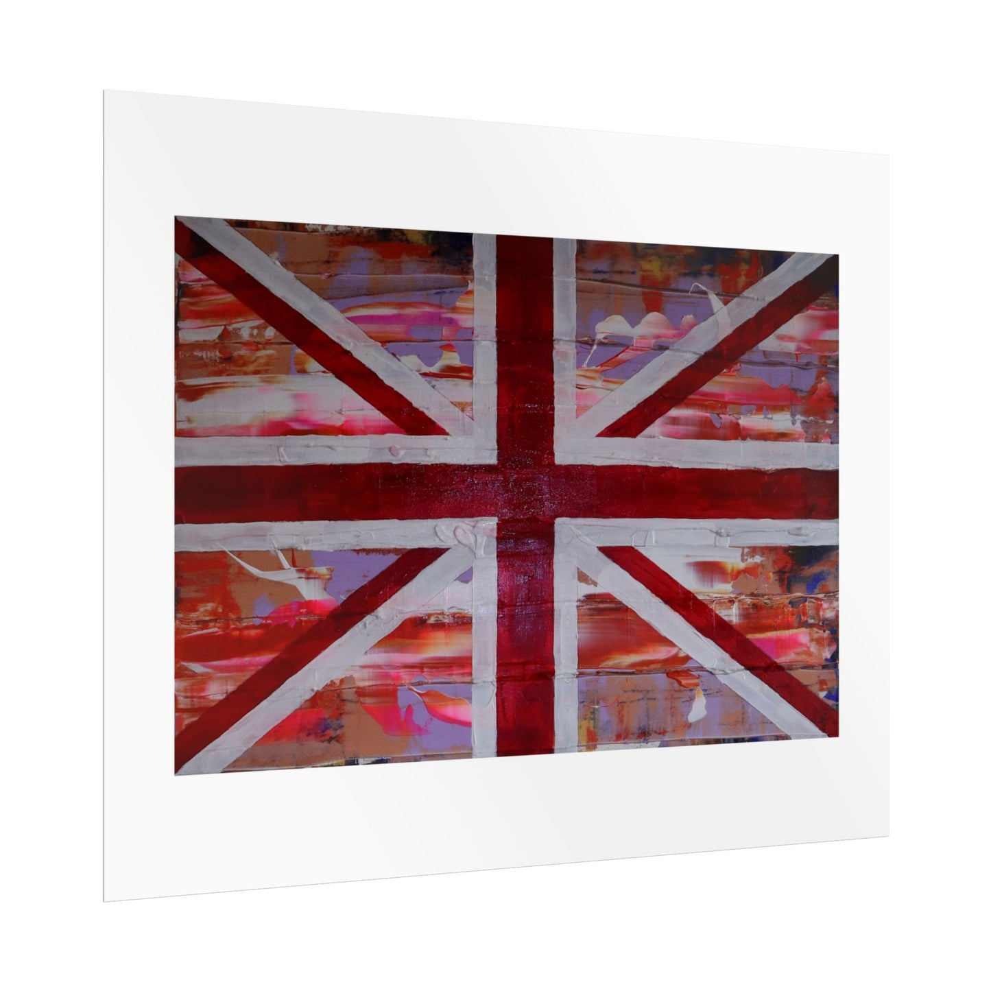 Union Jack is back! by Norman Barrett Wall Art Print