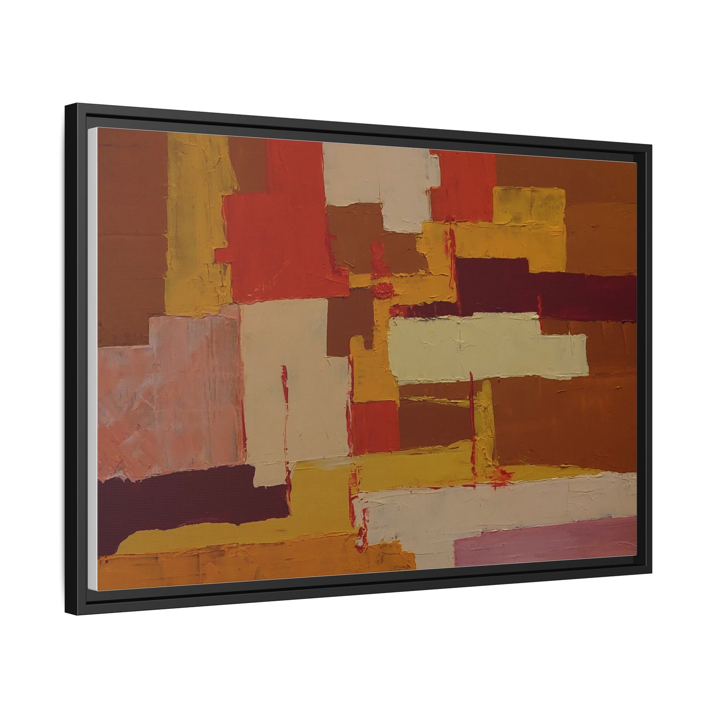 Tableau Confusion by Nicolae Calancea Framed Canvas Wall Art Print