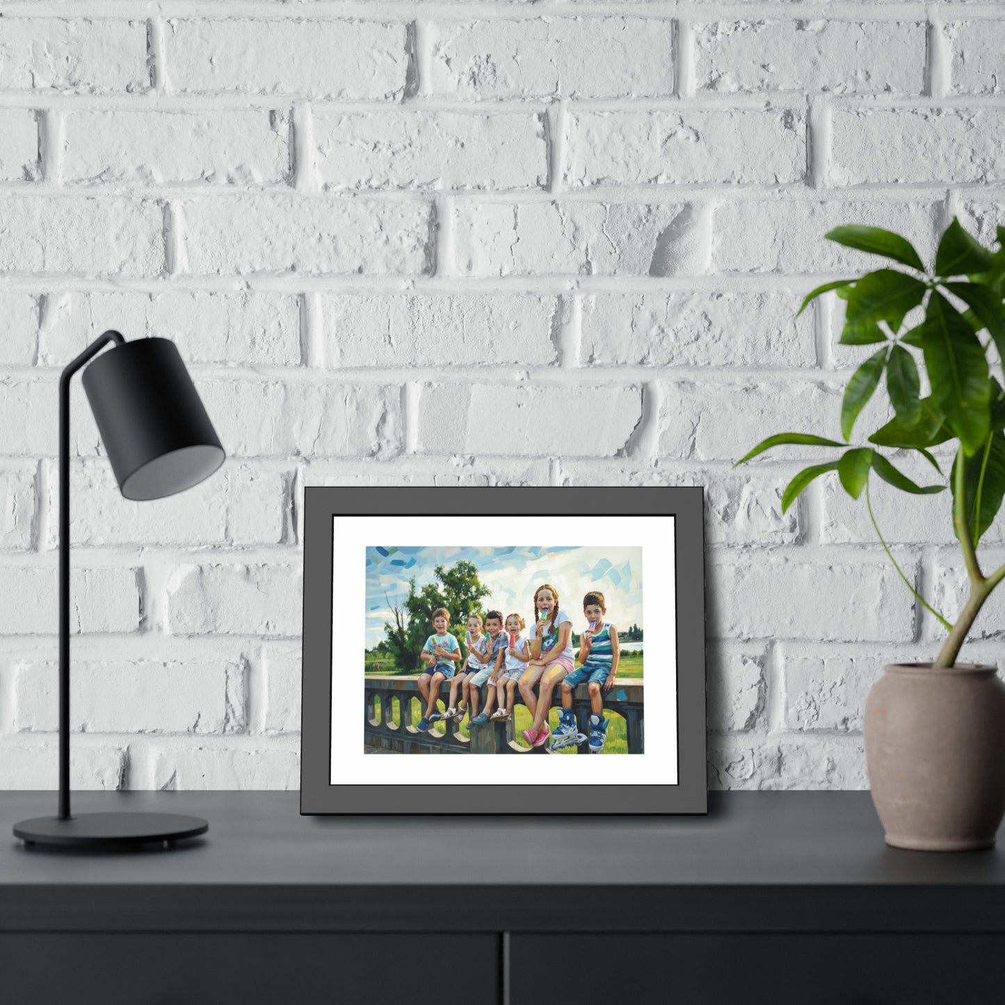 Framed Poster - Custom Family Portrait Art Print