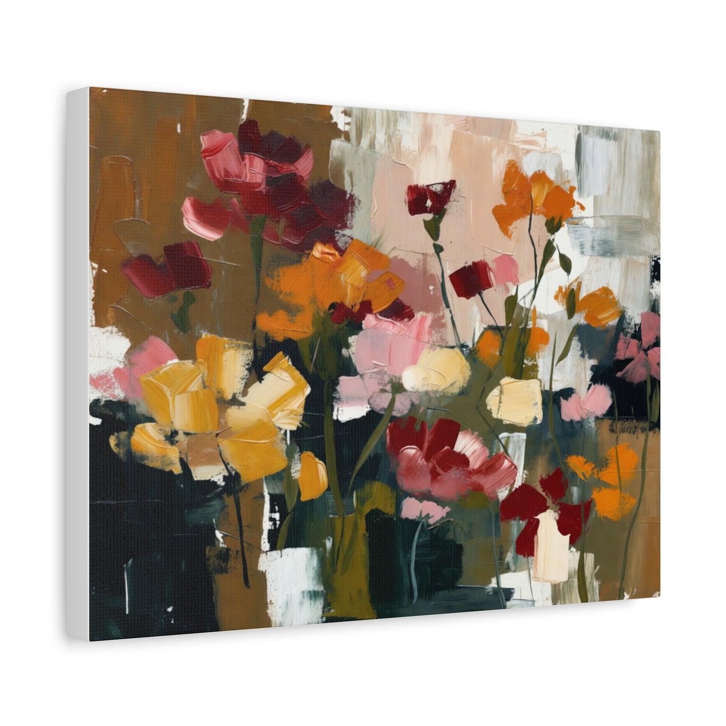 Flowers Matte Canvas, Stretched, 1.25"