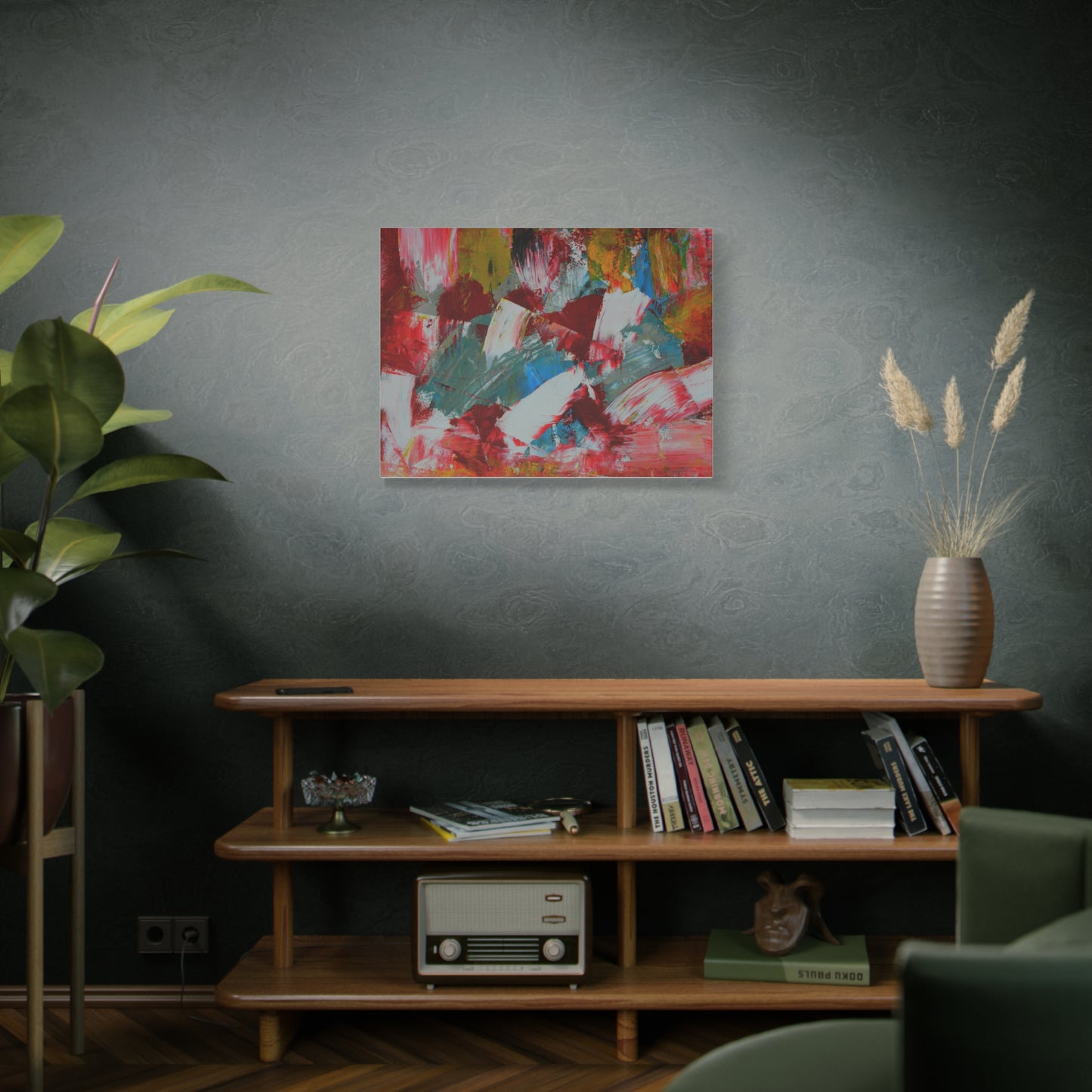 Lisbon falls by Kinga Ogieglo Matte Canvas Wall Art