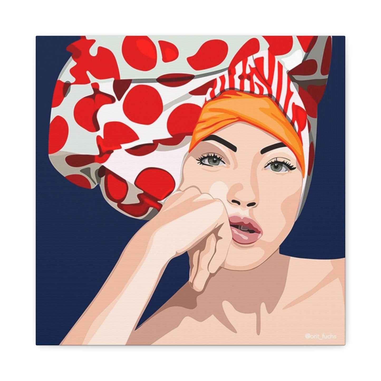 Vivid 20 by Orit Fuchs Canvas Wall Art Print