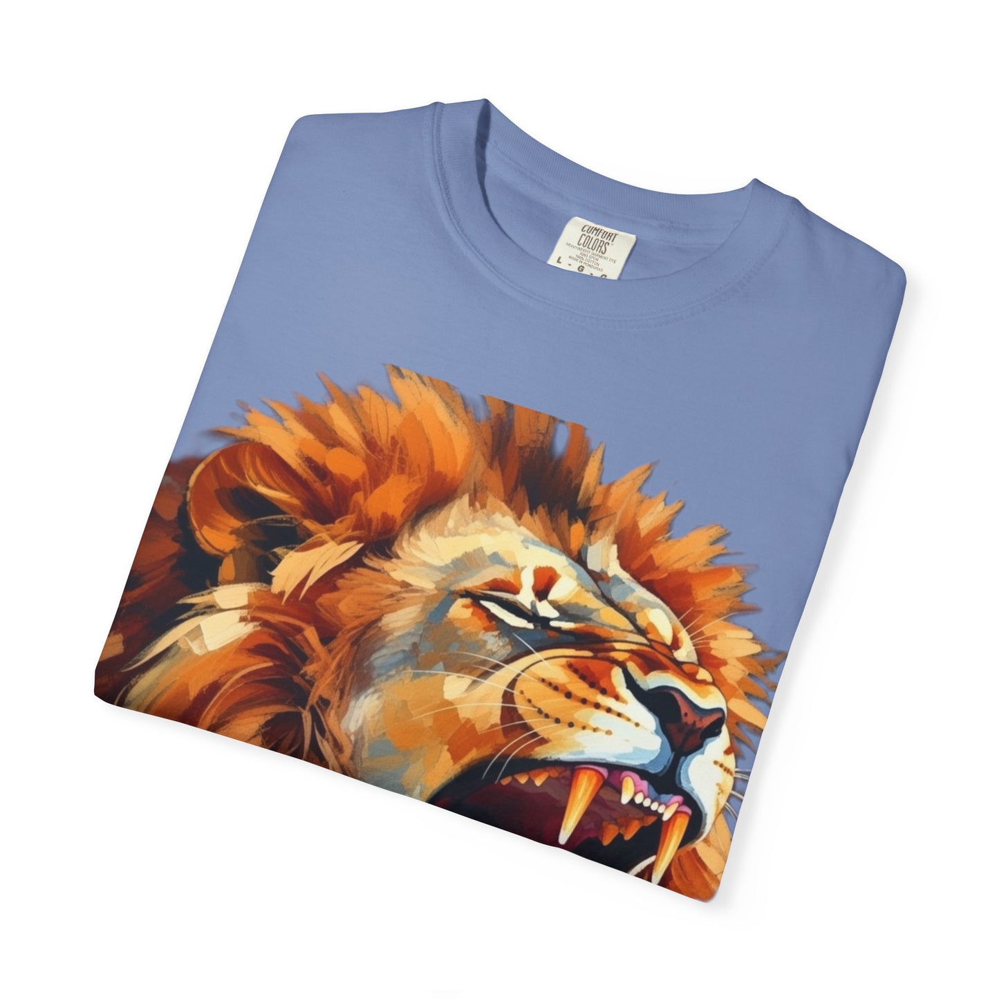 Roaring Lion T-Shirt Bold Wildlife Graphic Tee