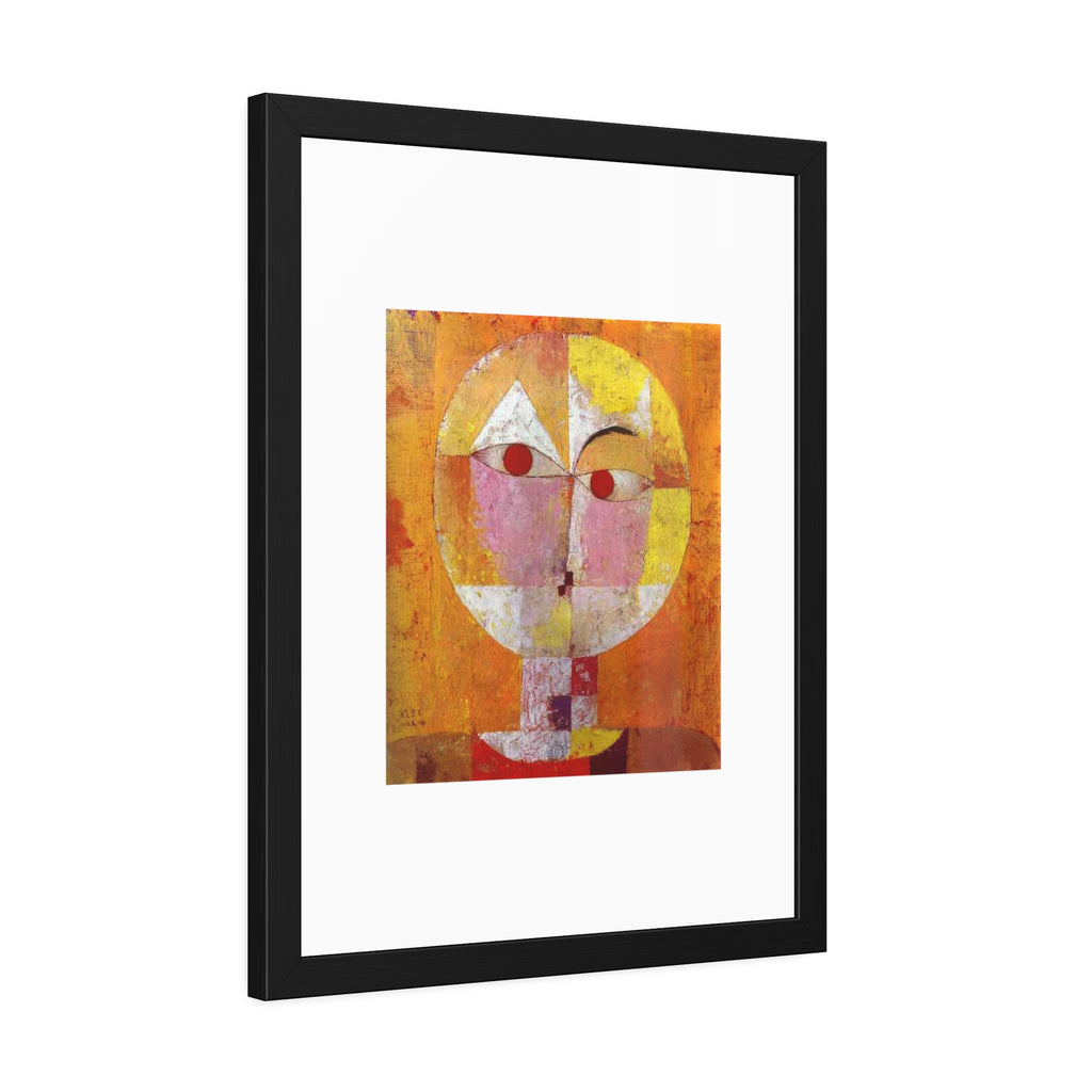 Senecio II by Paul Klee Framed Wall Art Poster