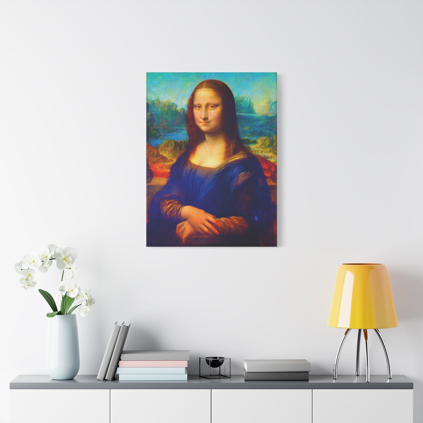 Classic Renaissance Portrait Canvas Print - Matte Stretched Wall Art