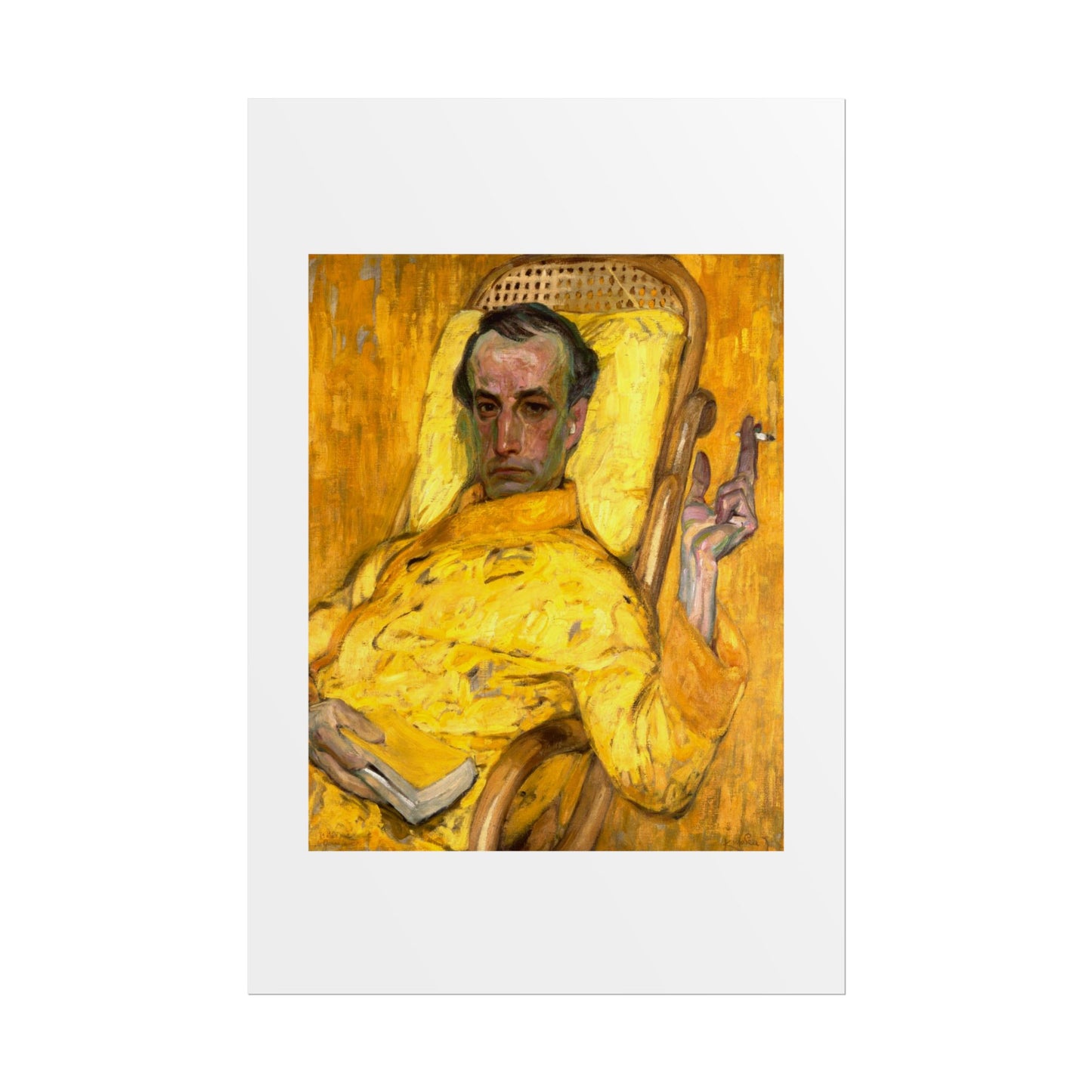The Yellow Scale by František Kupka Wall Art Print