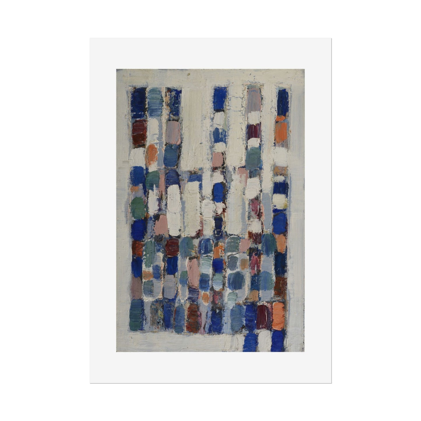 JMC-1960-1 by Jean Michel Coulon Wall Art Print