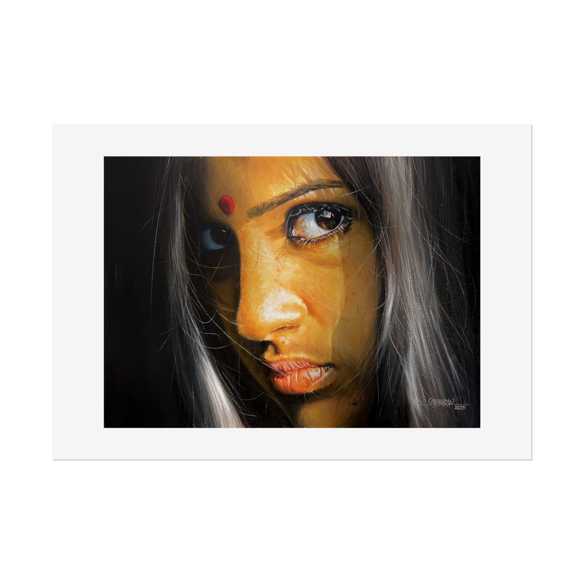 Razor Edged by Rajasekharan Parameswaran Wall Art Print