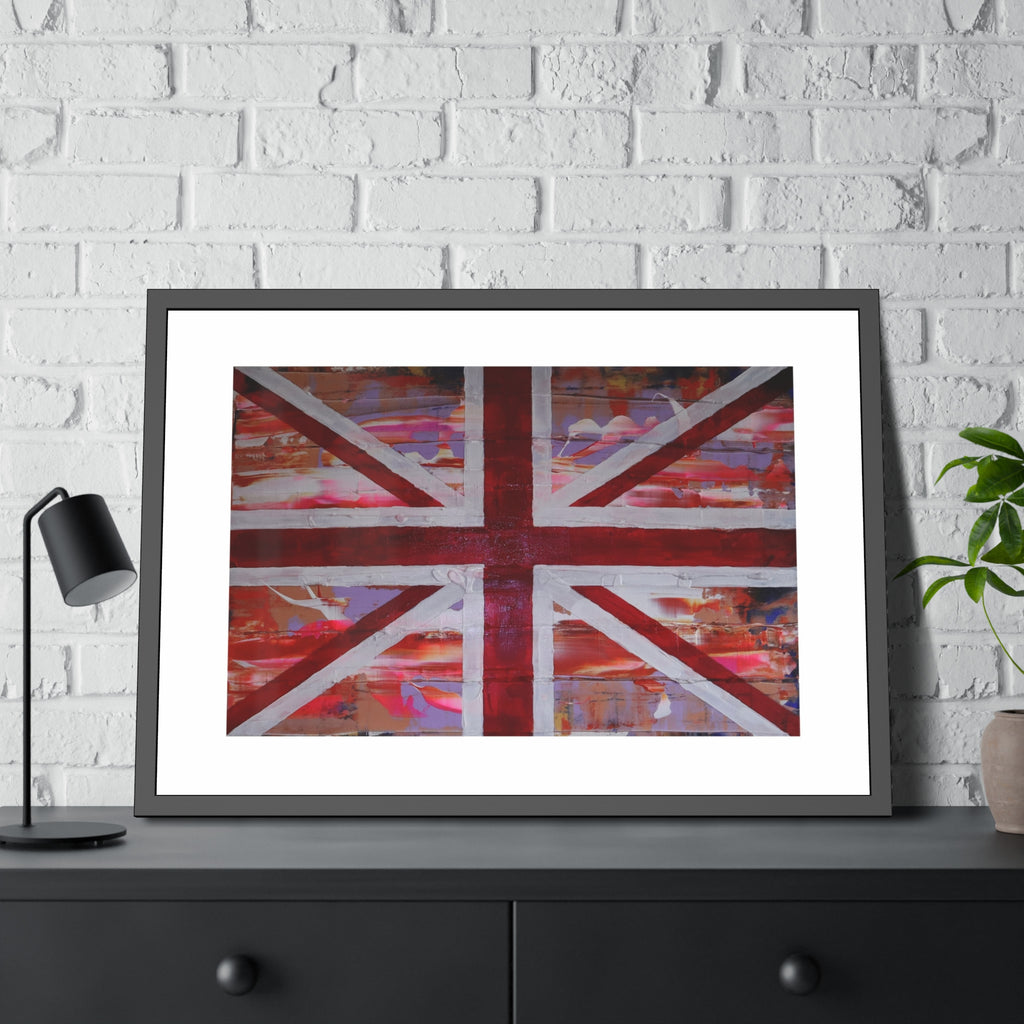 Union Jack is back! by Norman Barrett Framed Wall Art Print