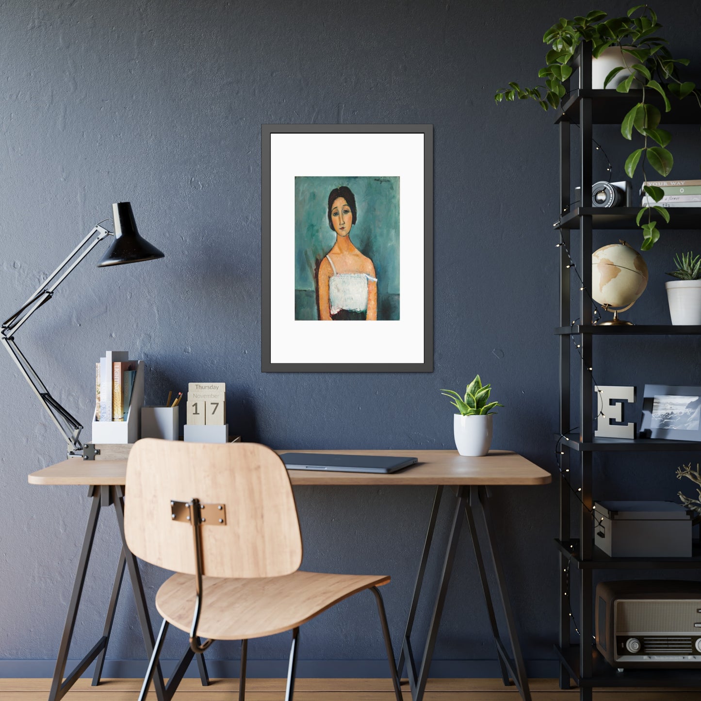 Christina by Amedeo Modigliani Framed Wall Art Poster