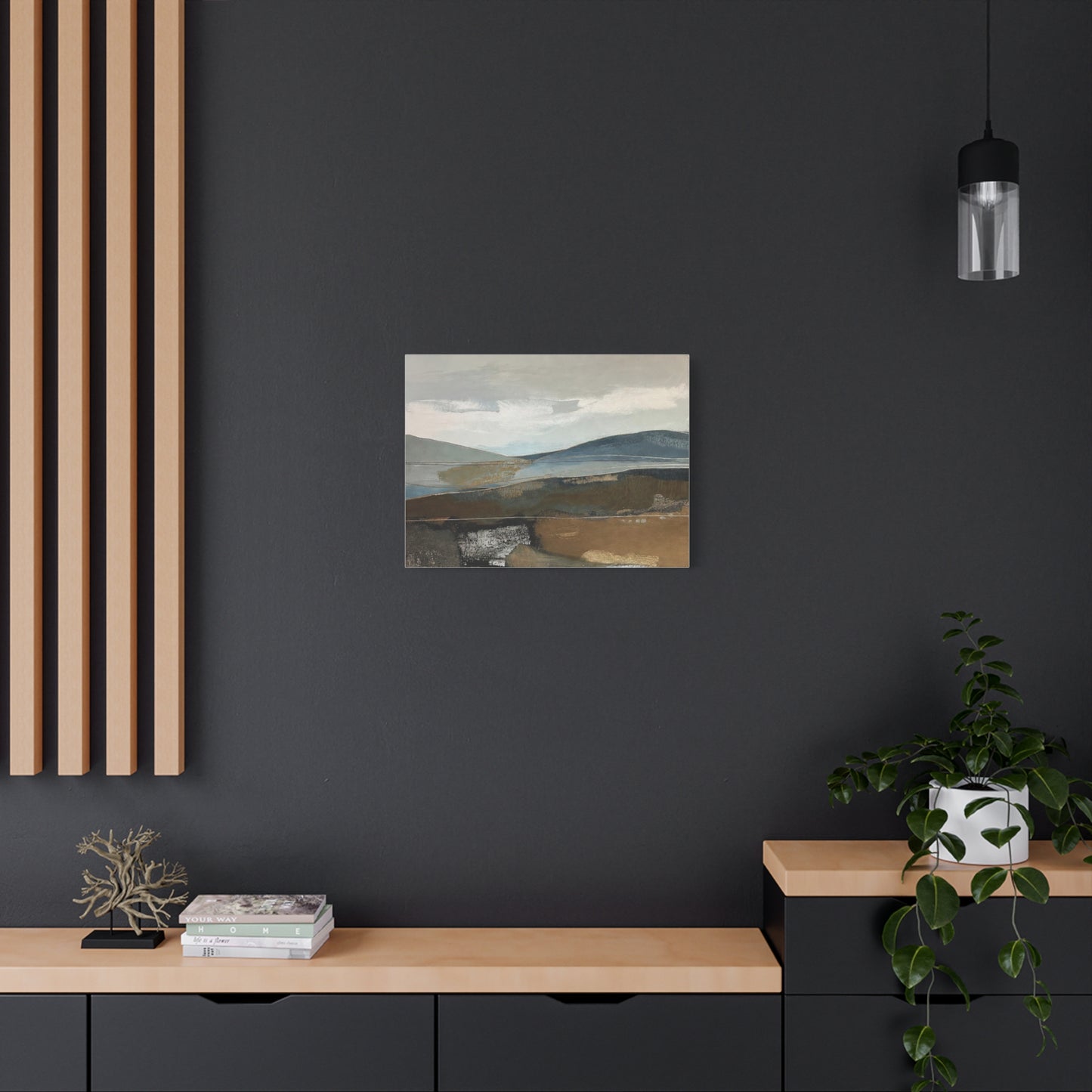 Landscape print Matte Canvas, Stretched, 1.25"