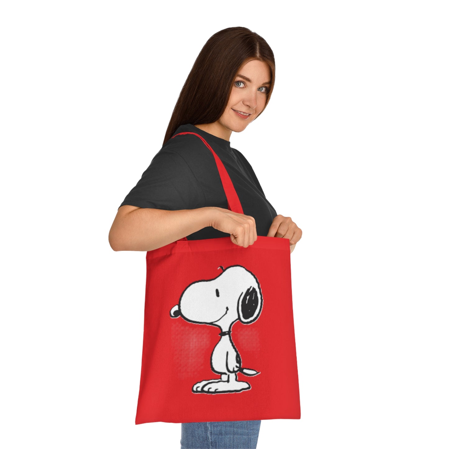 Classic Snoopy Cotton Tote Bag – Retro Peanuts Character Tote