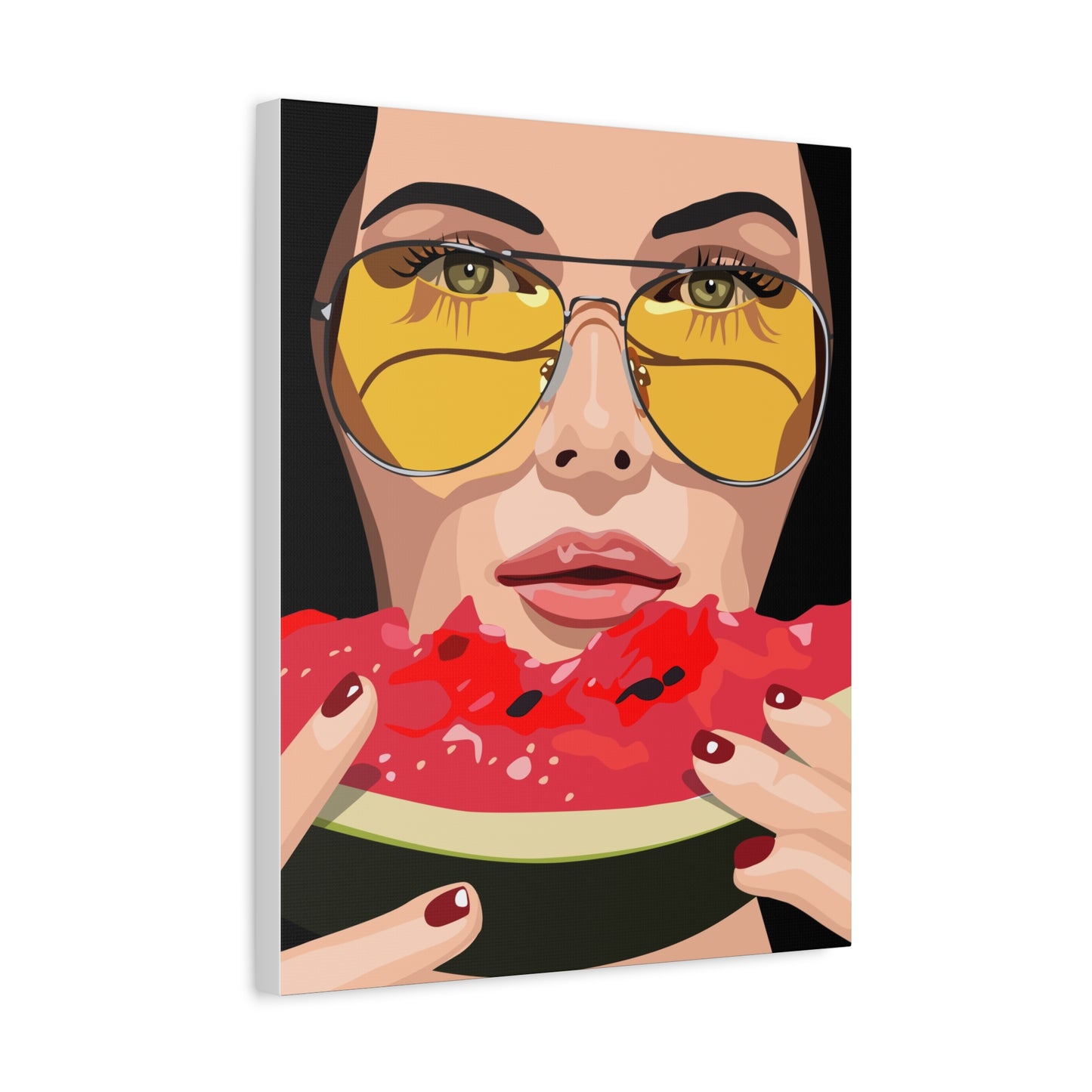 Vivid 81 by Orit Fuchs Matte Canvas Wall Art Print