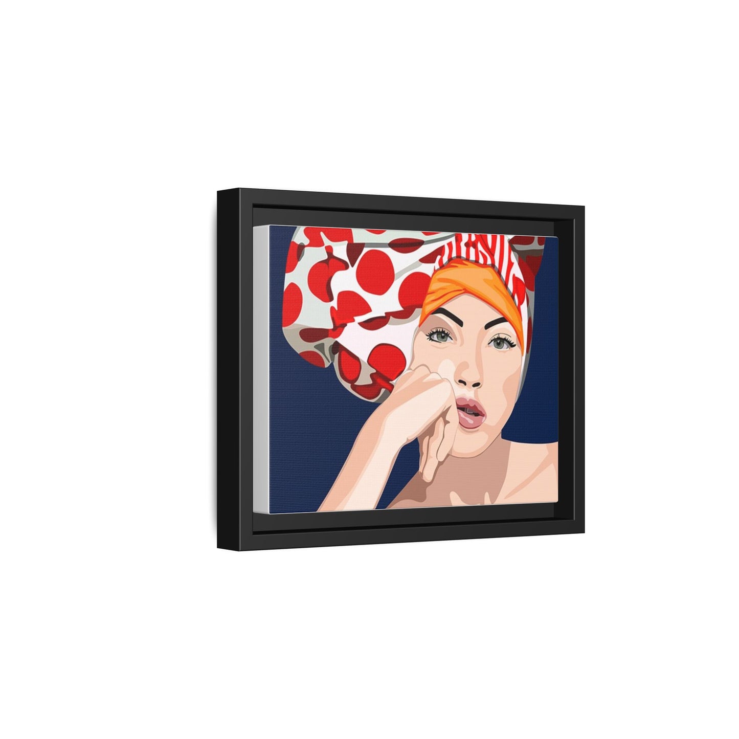 Vivid 20 by Orit Fuchs Pop Art Matte Canvas Framed Wall Art Print