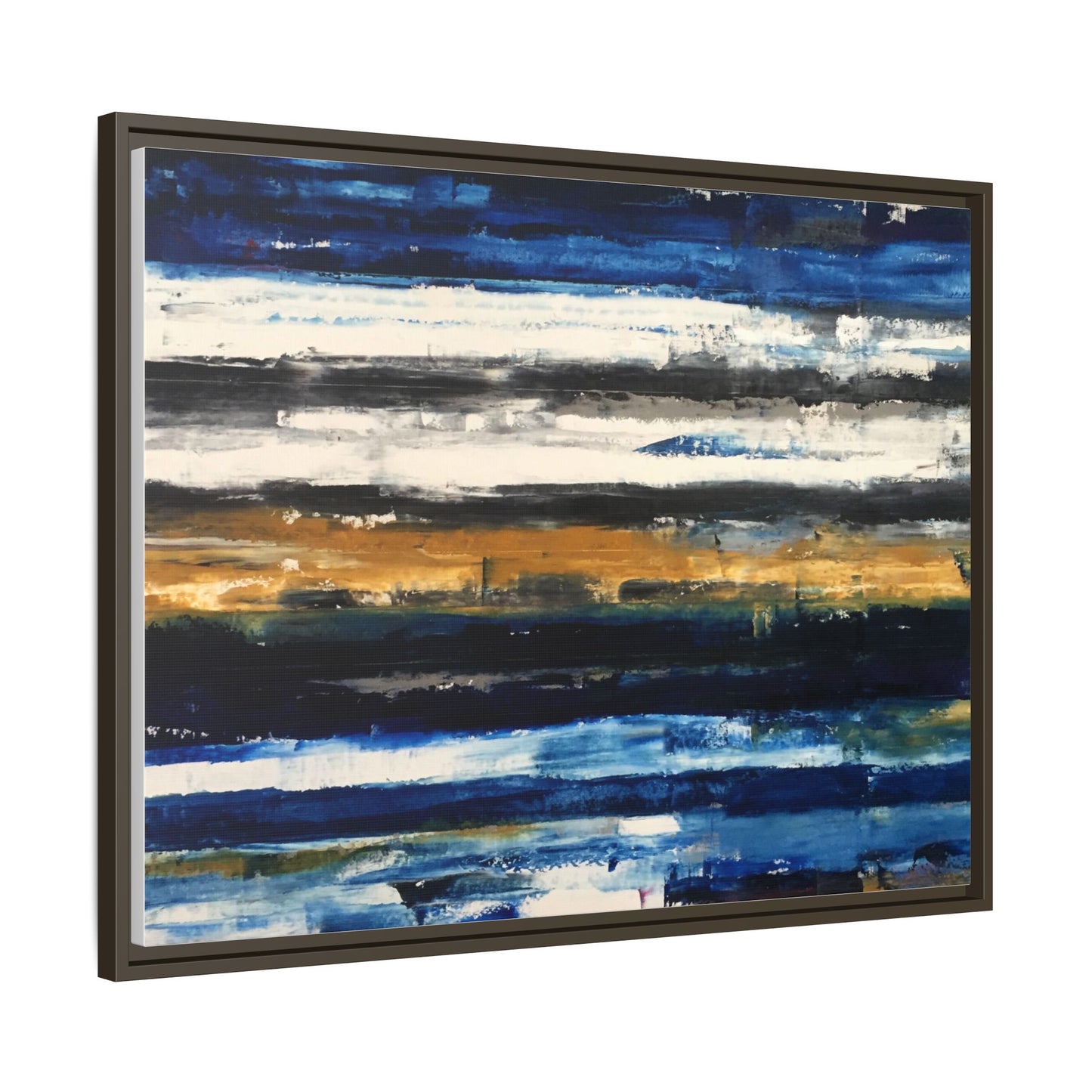 Tiny Buddha by Todd Williamson Framed Matte Canvas Abstract  Wall Art