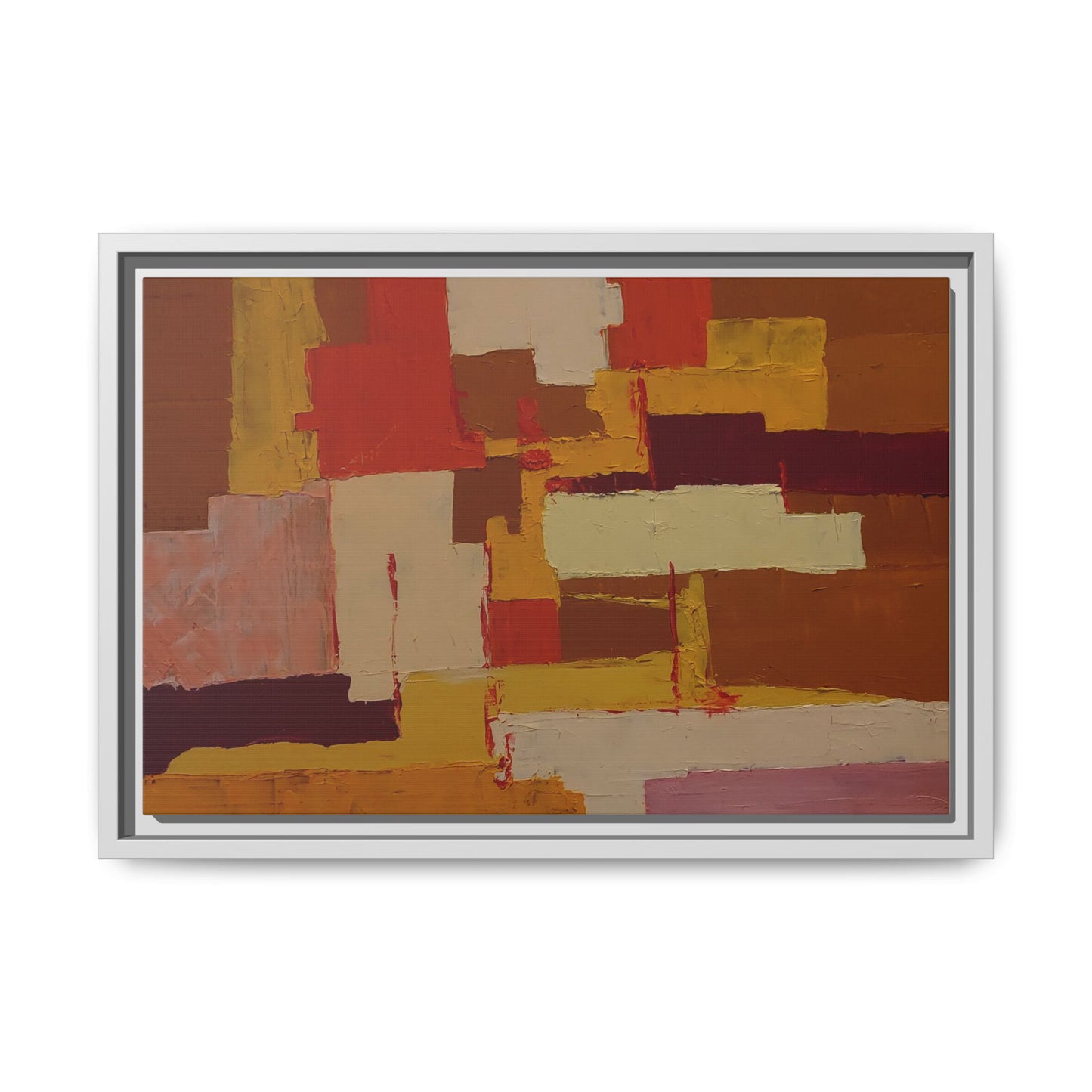 Tableau Confusion by Nicolae Calancea Framed Canvas Wall Art Print