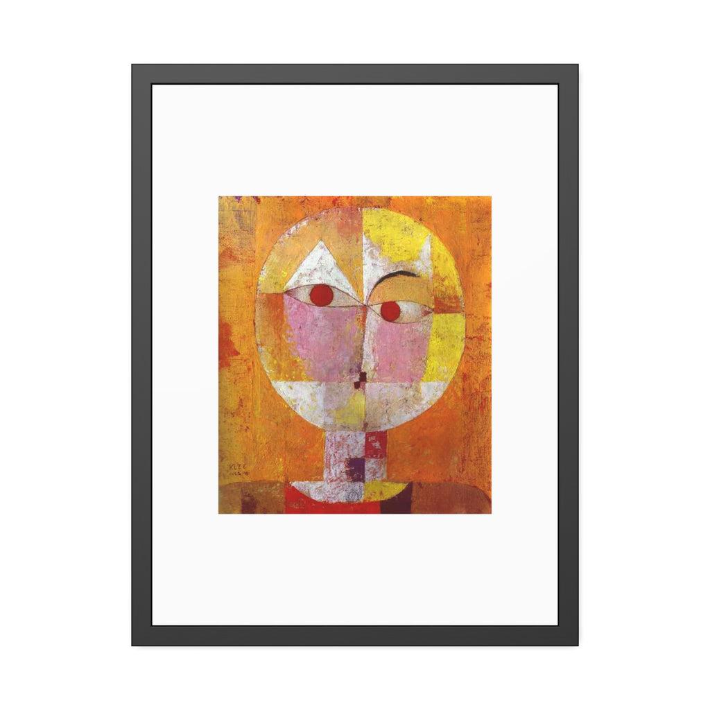 Senecio II by Paul Klee Framed Wall Art Poster