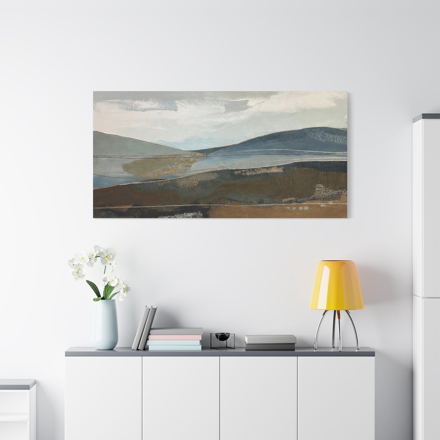 Landscape print Matte Canvas, Stretched, 1.25"