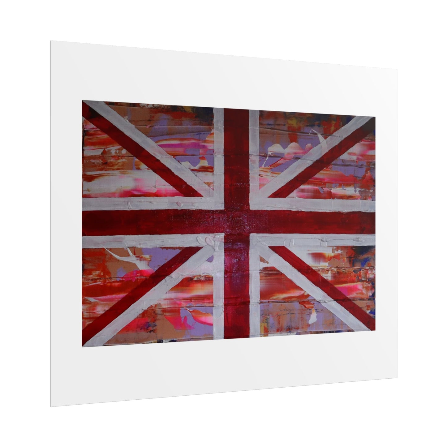 Union Jack is back! by Norman Barrett Wall Art Print