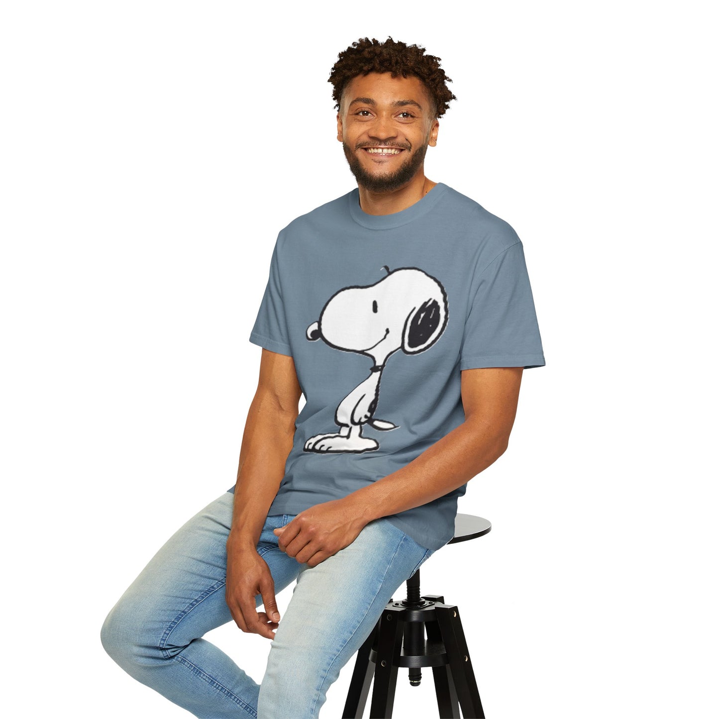 Classic Snoopy Unisex Garment-Dyed T-shirt