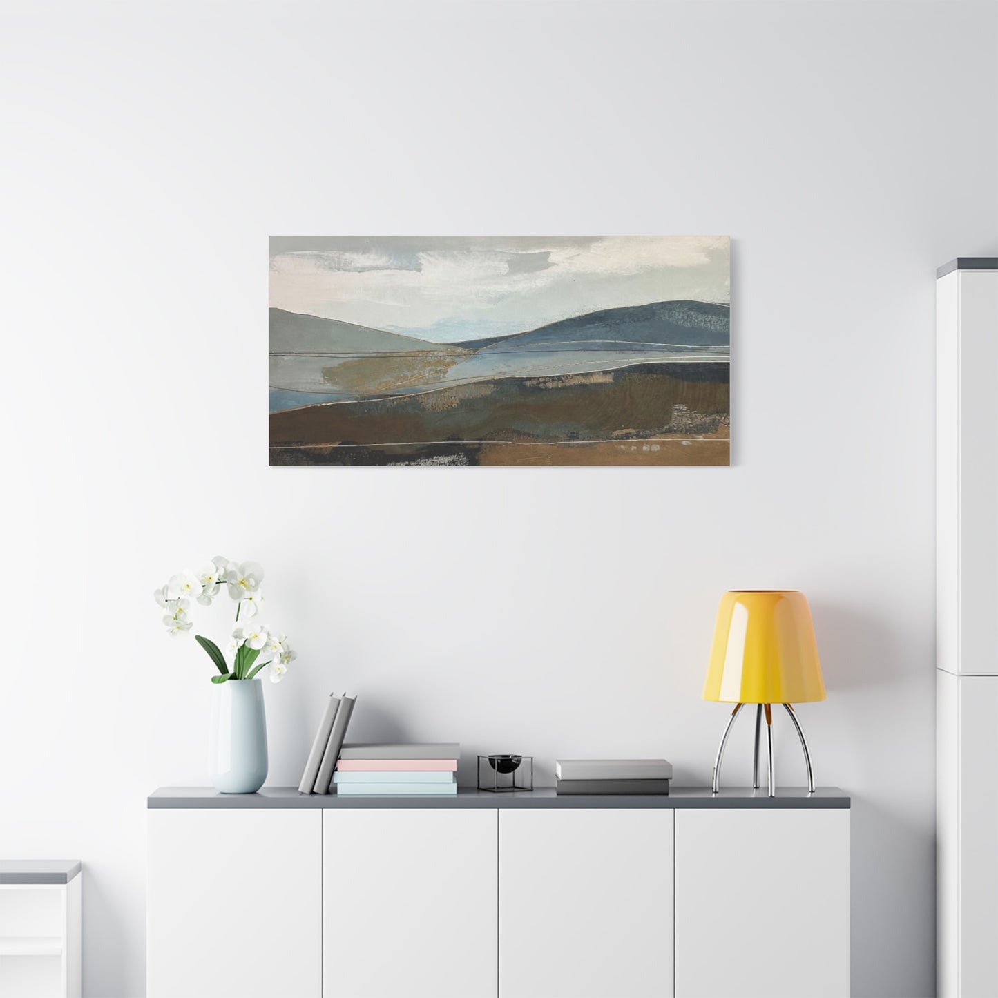 Landscape print Matte Canvas, Stretched, 1.25"