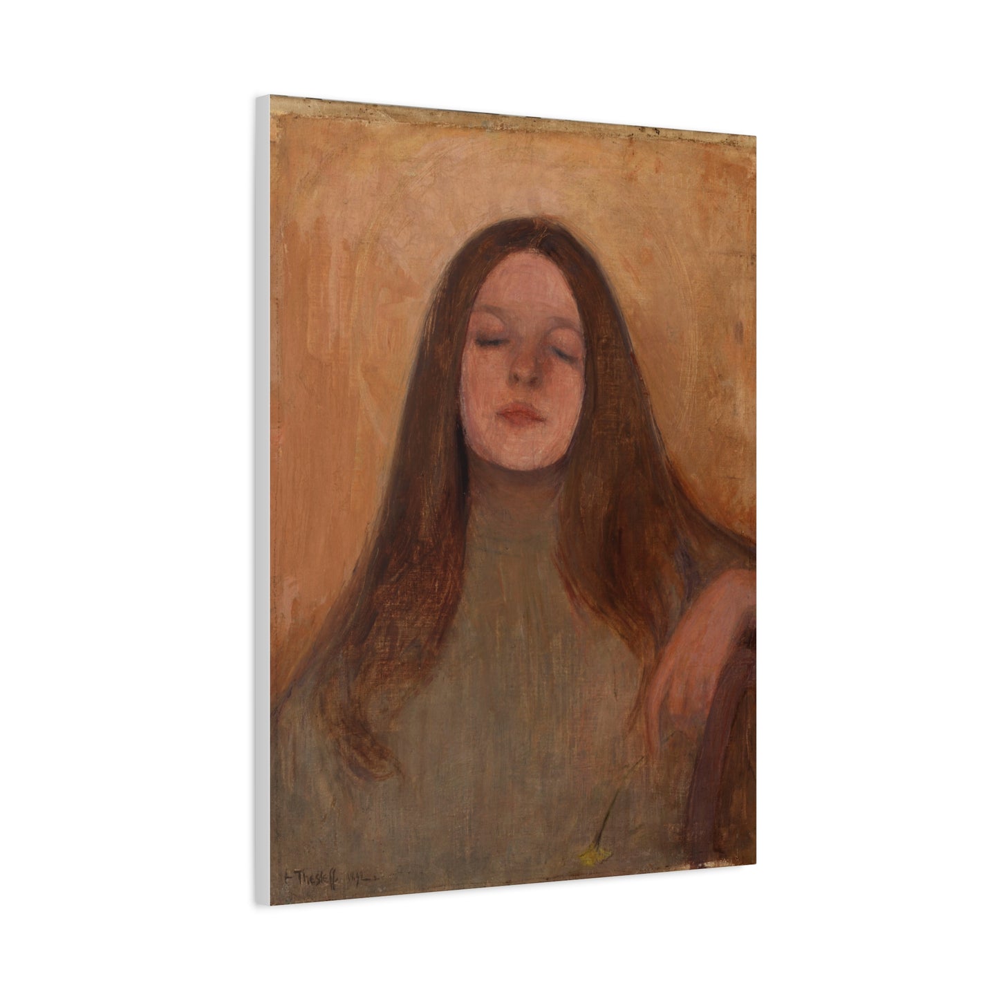 Thyra Elisabeth by Ellen Thesleff Matte Canvas Wall Art Print